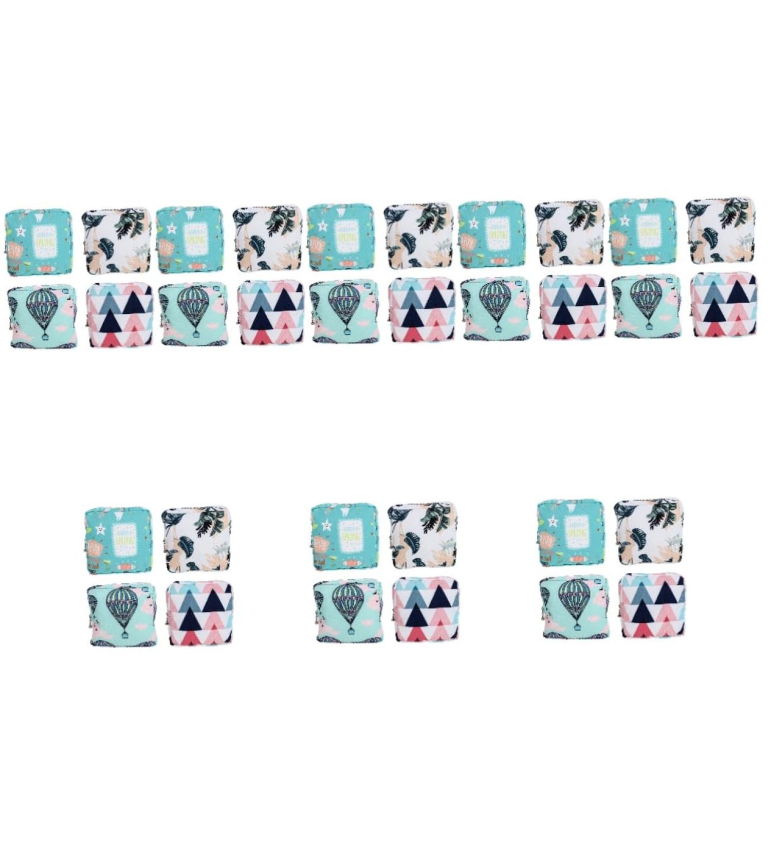 32 Pcs Healeved Storage Bags for Women's Care - Hygiene Bags for Pads Bandages & Breastfeeding Inserts - Buy Online on GoSupps.com