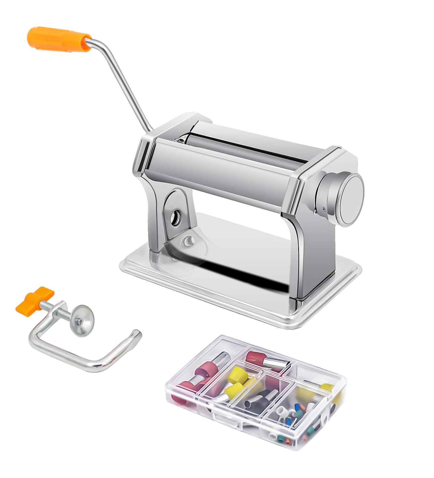 Polymer Clay Press Machine and Mixer Set with 40 Cutters - Stainless Steel Rolling Machine for DIY Craft - Buy Online on GoSupps.com