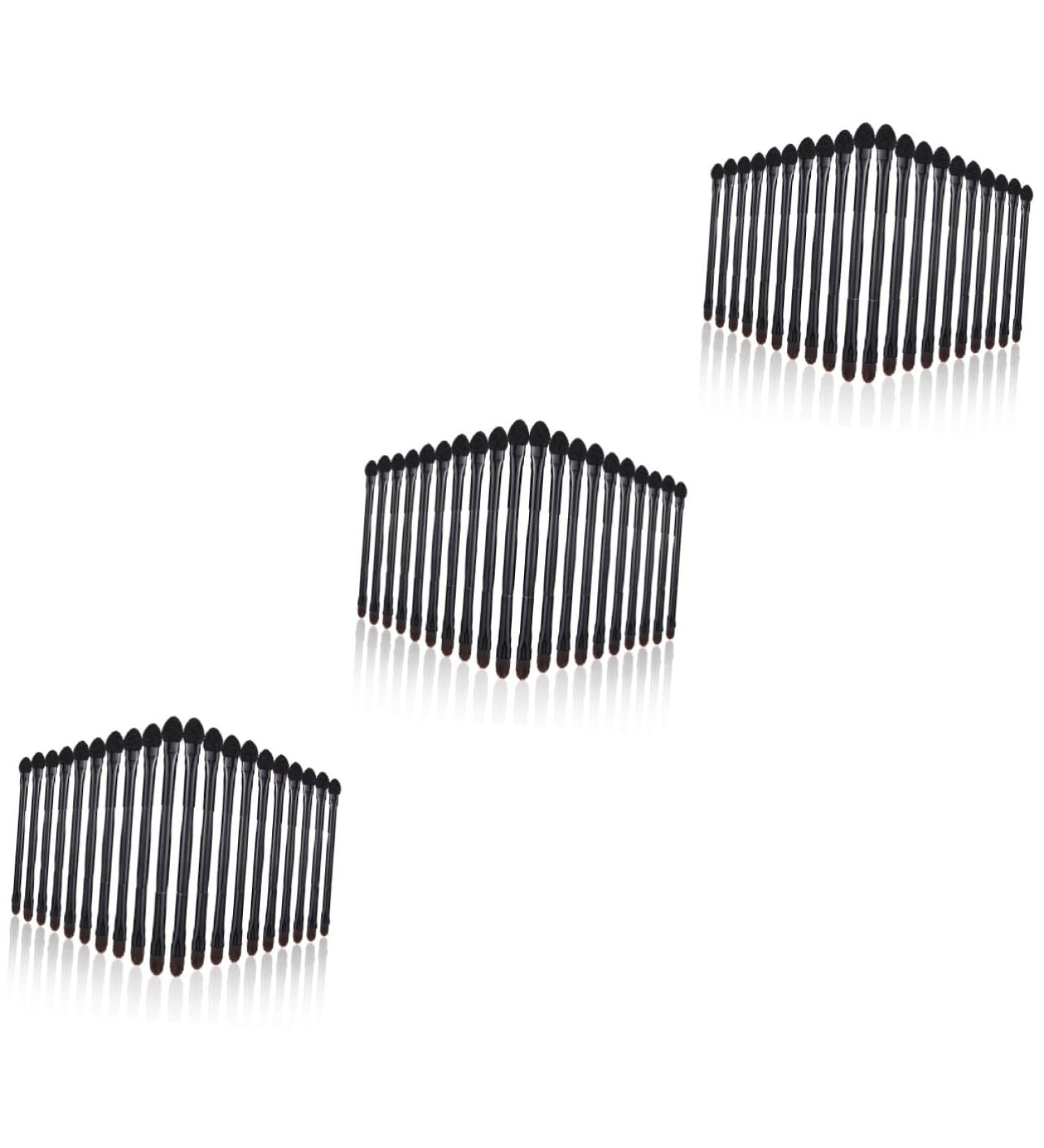 FRCOLOR 60 Pcs Double Eye Shadow Makeup Brush Kit - Face & Eye Sponge Applicators for Flawless Concealer & Makeup Application - International Shipping Available - Buy Online on GoSupps.com