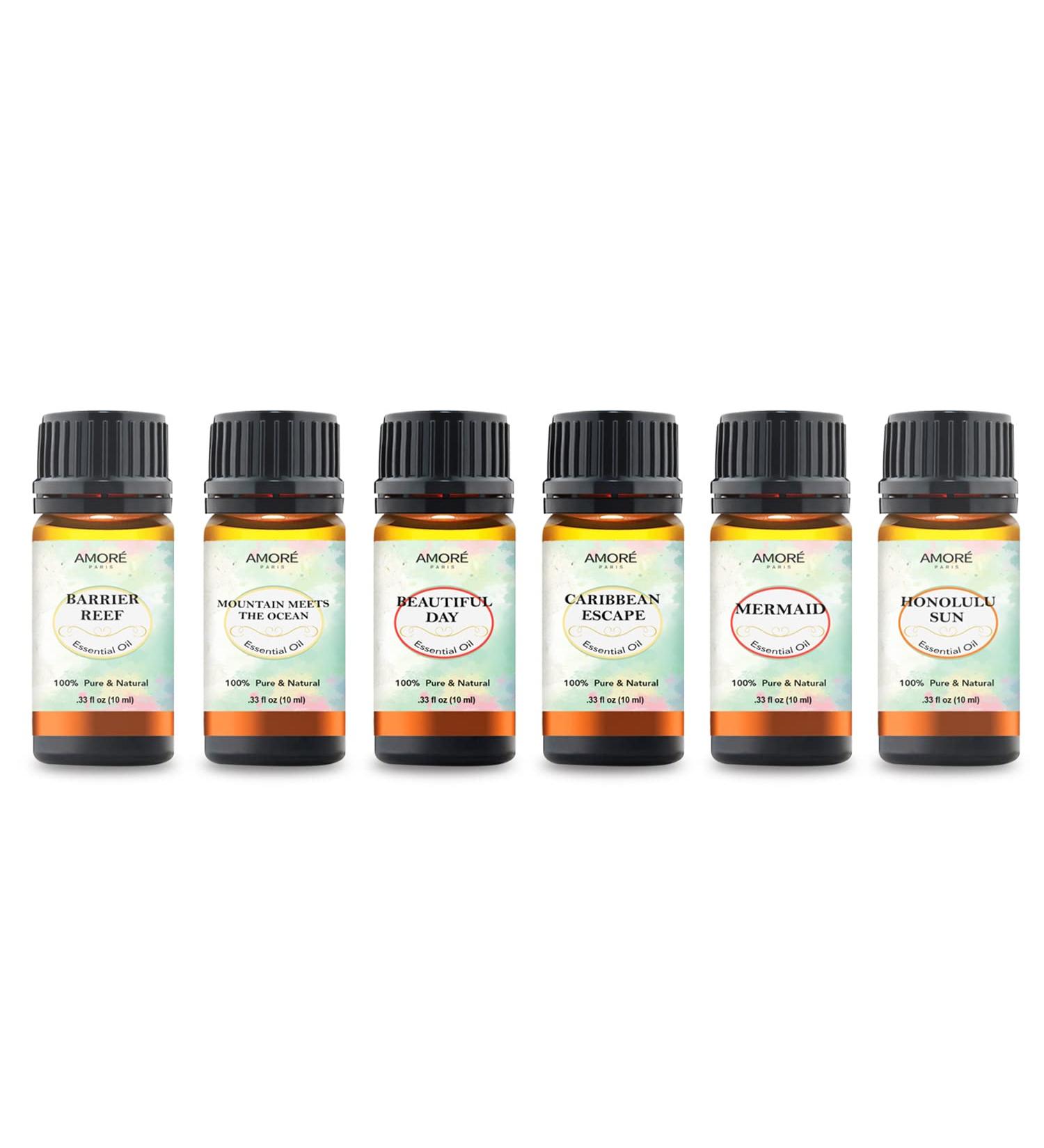 Buy Island Gateway Pure Aromatherapy Essential Oil Set (6-Piece) | Premium Essential Oils for Relaxation & Wellness | International Shipping Available - Buy Online on GoSupps.com