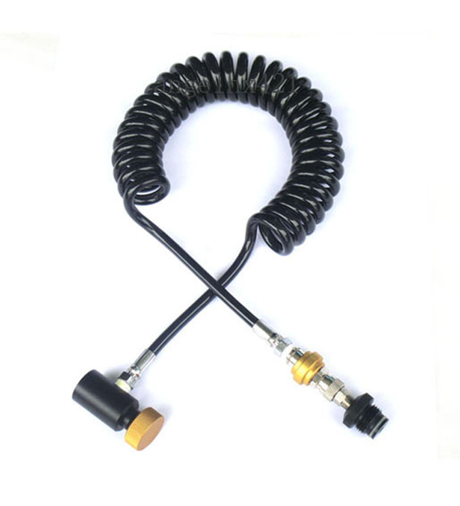 WaveToGo Coil Remote Hose Line w/Qd & Slide Check