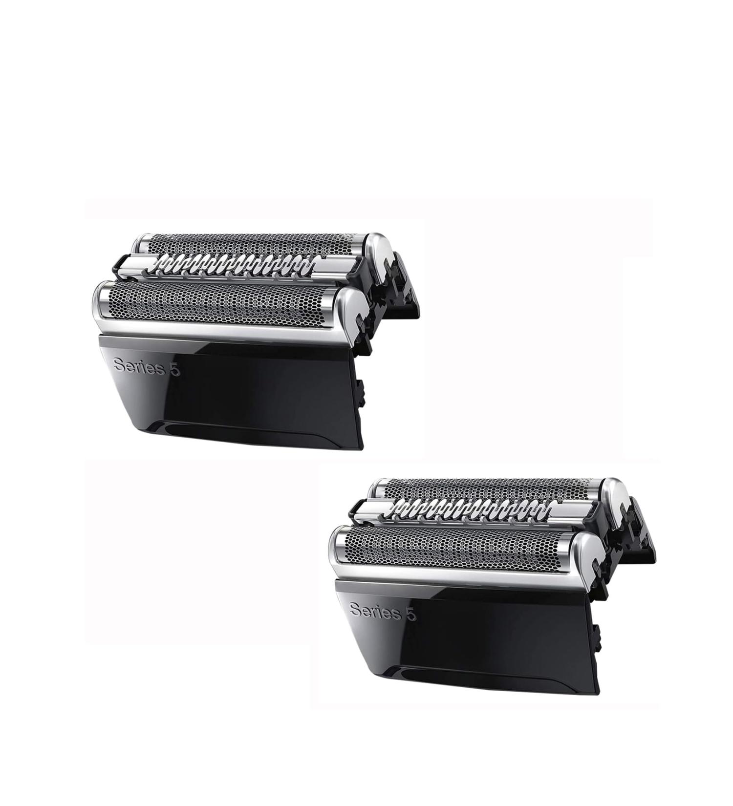 Series 5 52B Electric Shaver Head Replacement - Compatible Foil & Cutter for Models 5030 5040 5090 | 2-Pack (Black) - International Shipping Available - Buy Online on GoSupps.com