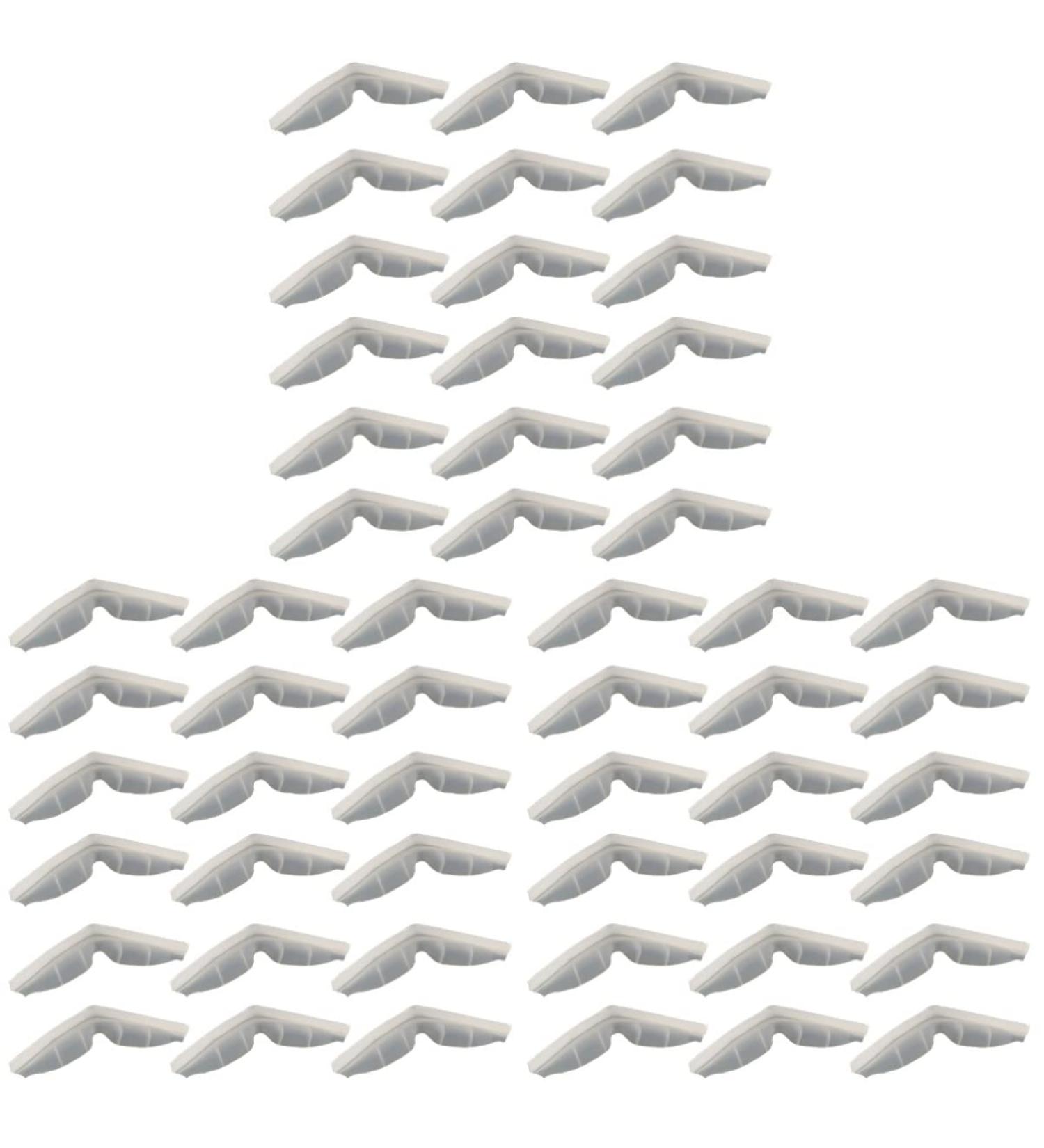 Exceart 60 pcs Silicone Adjustable Sewing Cover Adjuster - Safety Bracket & Anti-Nose Sealing Strip Clips for Handcrafts (10x2.5cm 3 pcs) - Buy Online on GoSupps.com