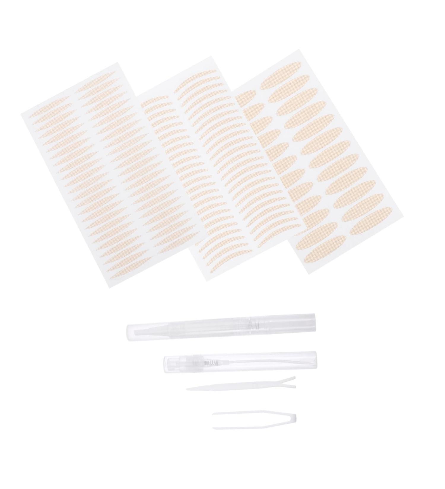 MAGICLULU 1 Set Double Eyelid Sticker Double Adhesive Tape Eye Lift Strips Invisible 2 Sided Tape Fiber Tools Stickers for Eye Lid Lifters Tape Lifting Belt Glue Pvc Tape Woman - Buy Online on GoSupps.com