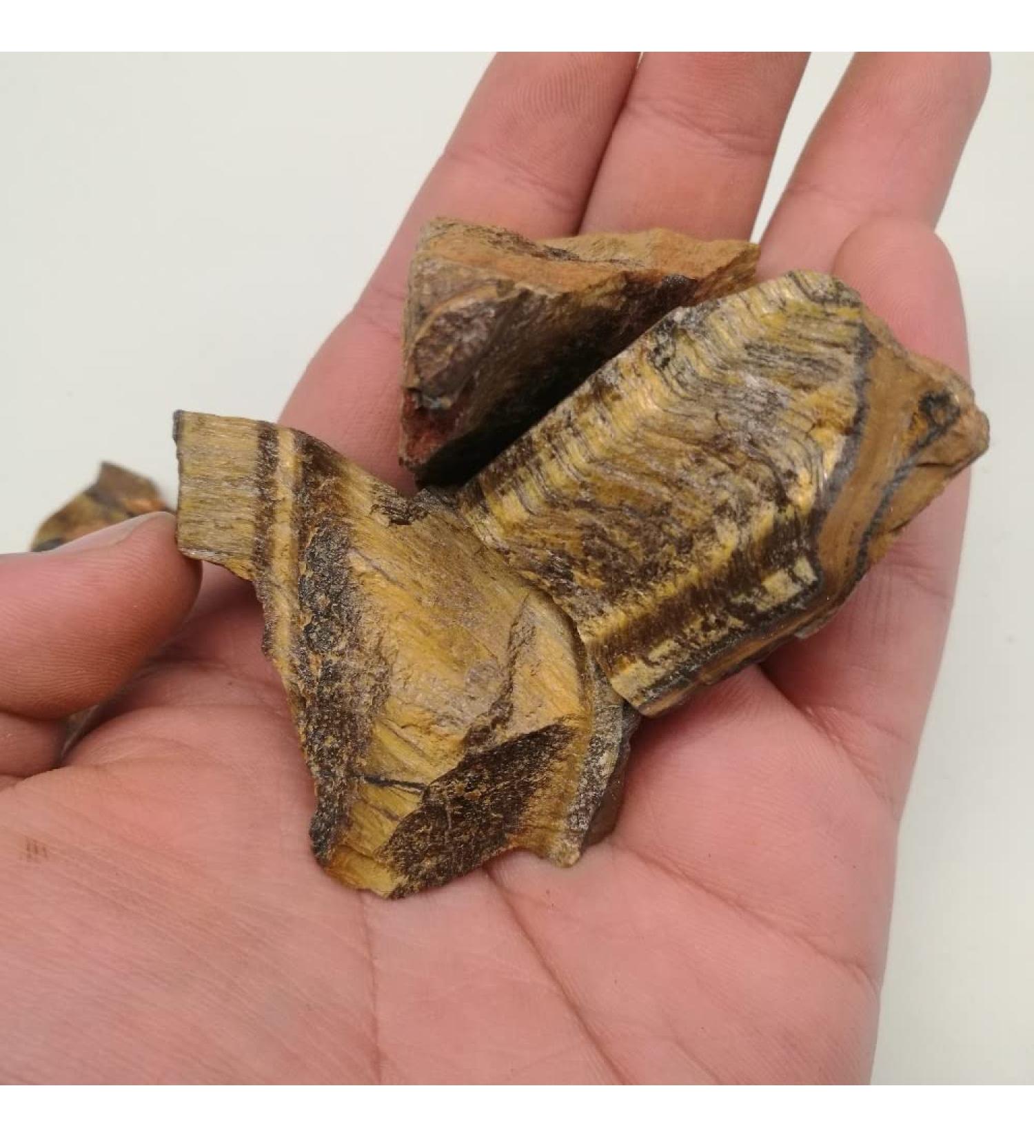 Natural Tiger Eye raw Stone Quartz Rock Minerals 100g Crystal - Buy Online on GoSupps.com