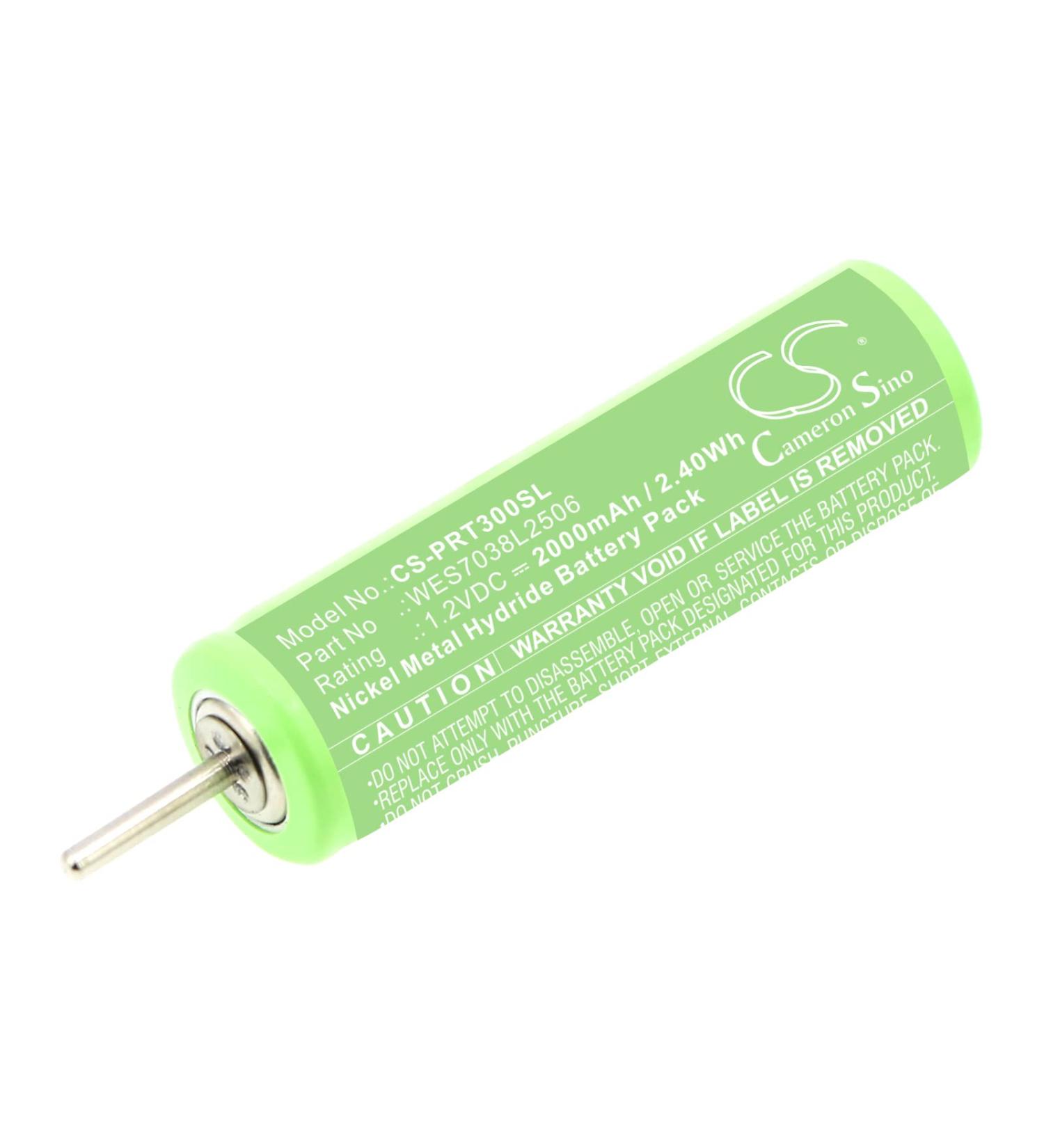 High-Capacity Replacement Battery for ES-744 ER-CA70 ES-RT33 & More - 2000mAh Compatible with WERGB80L2508 WES7038L2506 | International Shipping Available - Buy Online on GoSupps.com