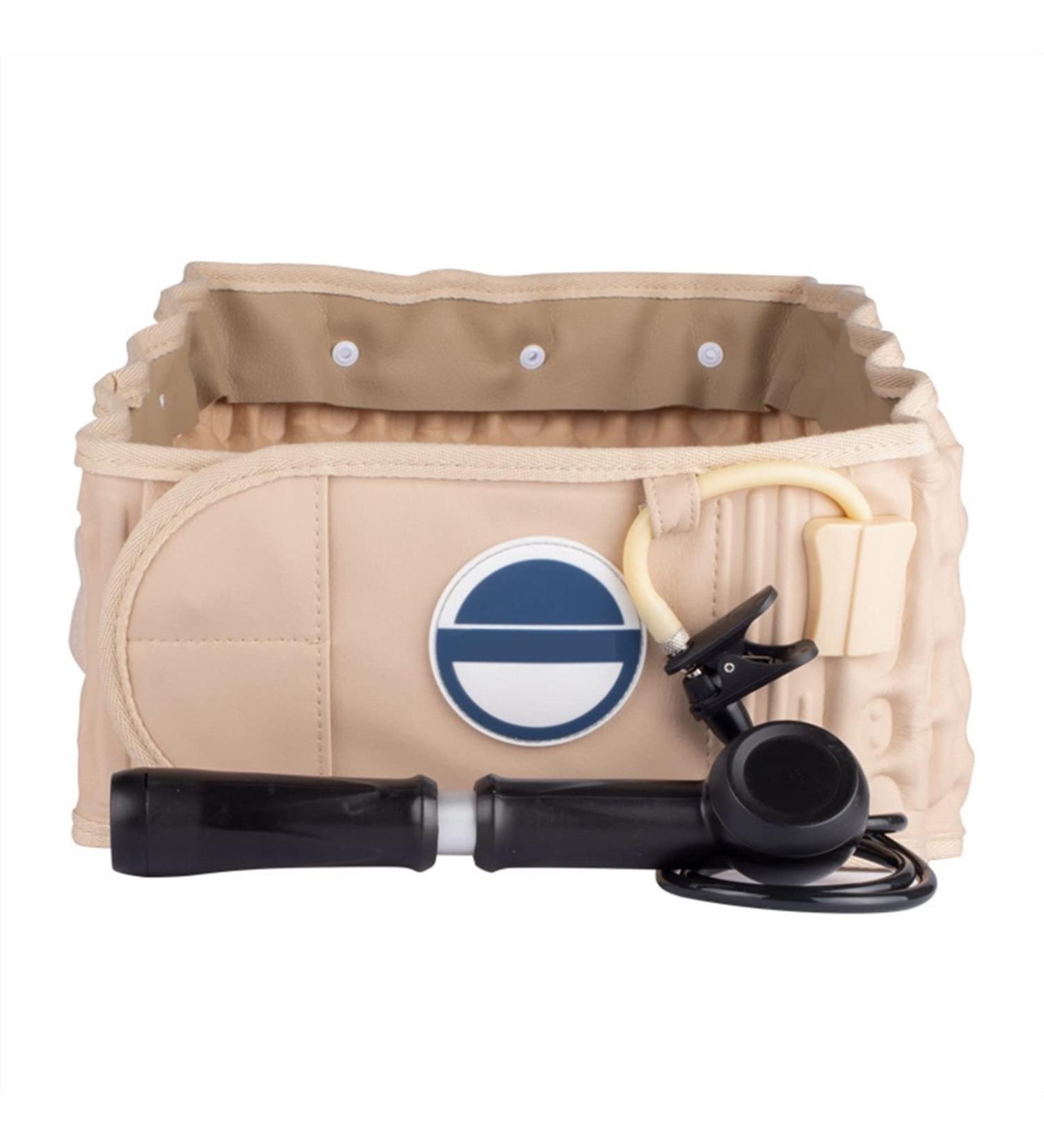 Decompression Belt for Lumbar Support | Lower Back Pain Relief & Sciatica Treatment - Yellow - Buy Online on GoSupps.com