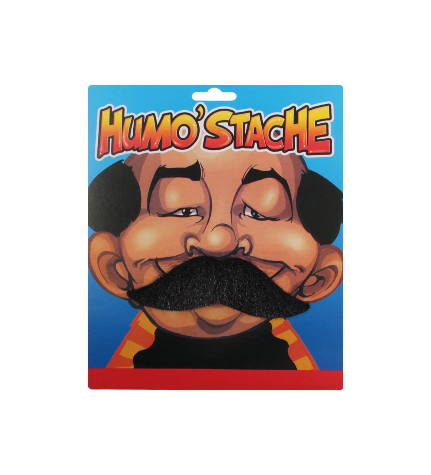 Alsino Black Self-Adhesive Mario Mustache Sticker - Perfect for Parties & Costumes | LG9613 BART - Buy Online on GoSupps.com