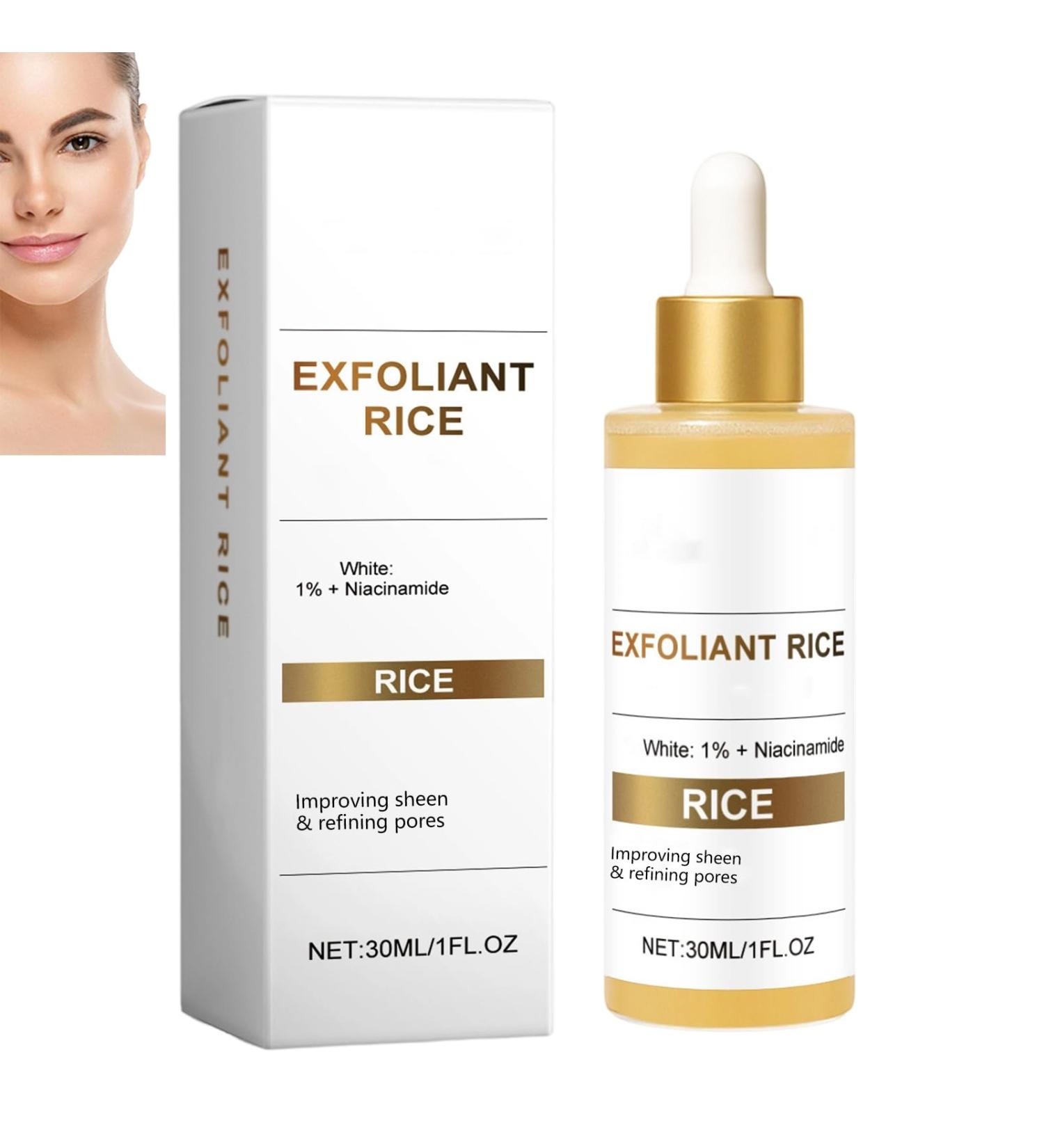 homomdy Black and white rice facial scrub black and white rice peeling serum gentler exfoliation of face and body brightening moisturizing and refining pores rice*1 - Buy Online on GoSupps.com