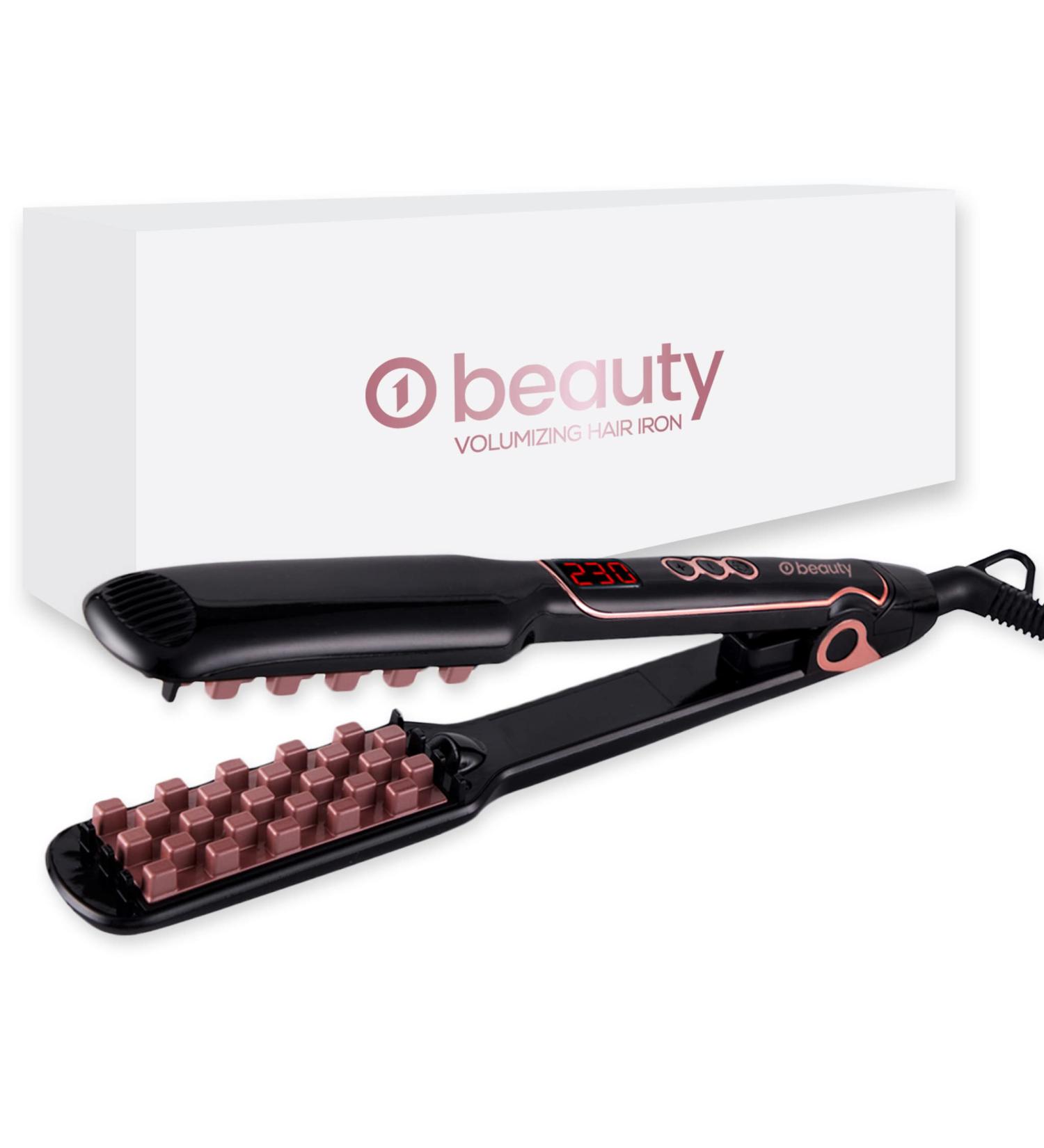 Volume Iron for Hair Luxury Volume Easy to Use Hair Straightener Brush Volumizing Hair Hair Crimper Hair Styler Volumizing Hair Tools Hair Volume Volumizer - Buy Online on GoSupps.com