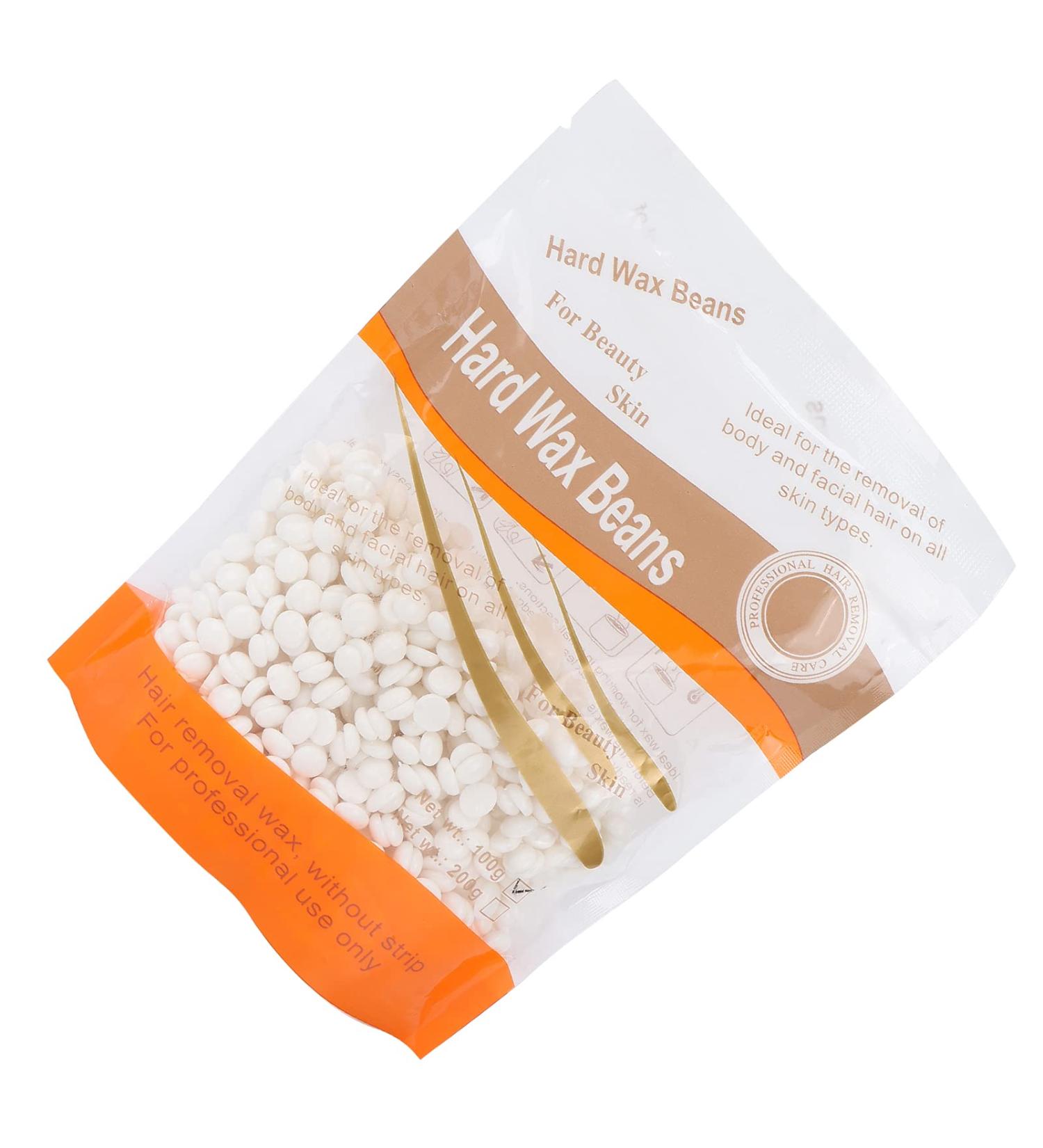 Premium Hair Removal Wax Beans - Painless Low Melting Wax for Face Limbs and More | Ideal for Men & Women - Buy Online on GoSupps.com