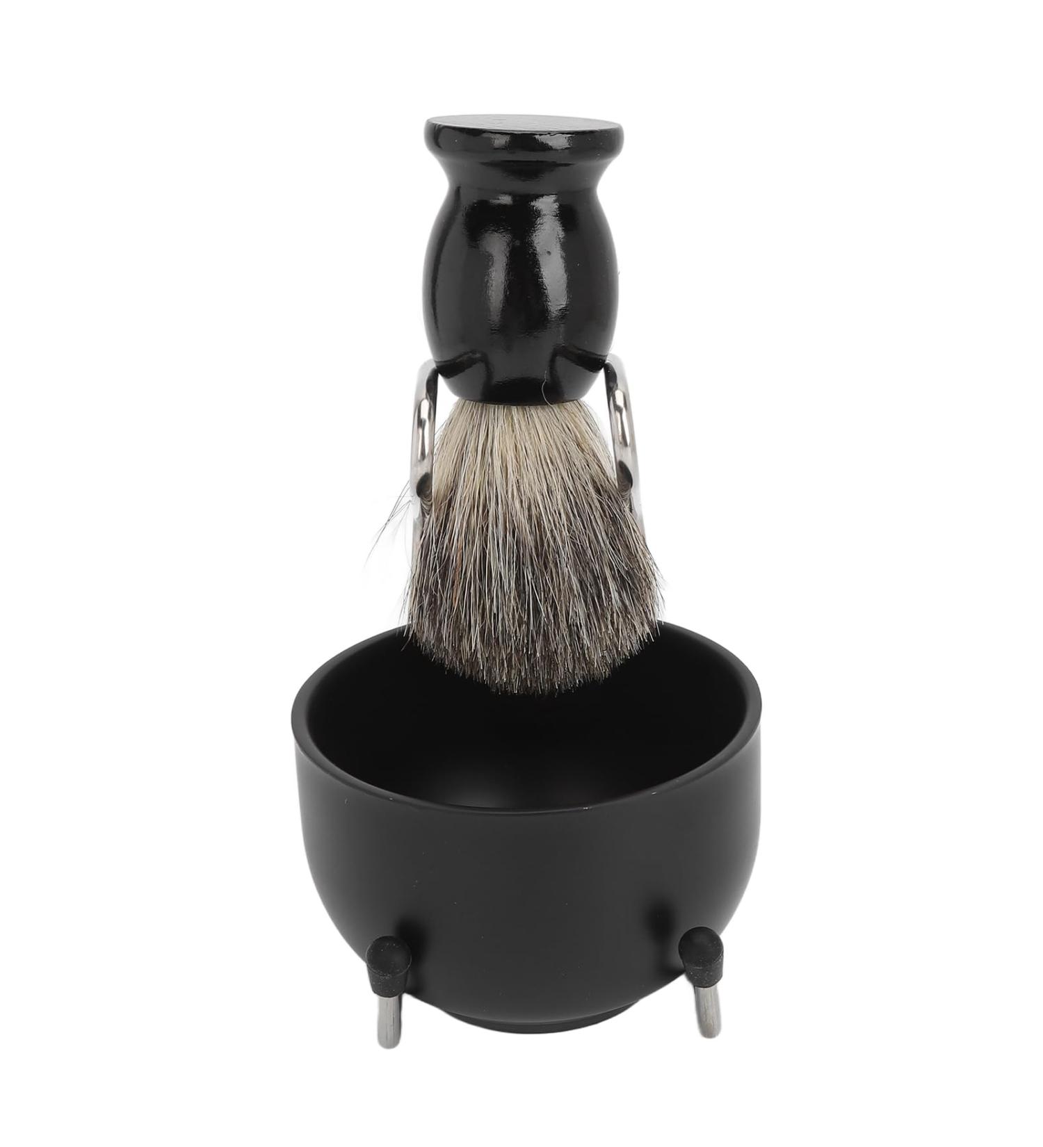 Durable Shaving Brush Bowl Set - Dustproof Stable Base & Space-Saving Design for Barbershop Hotel & Home Use - Buy Online on GoSupps.com
