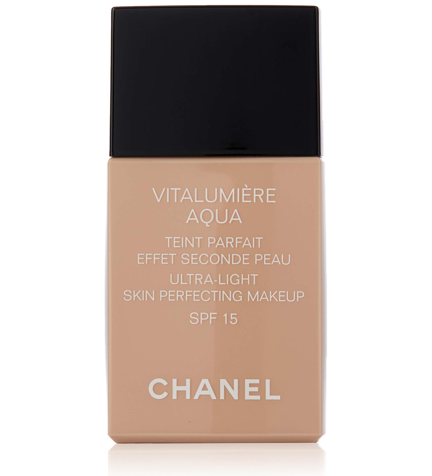Chanel Vitalumiere Aqua Ultra-Light Skin Perfecting Makeup SPF 15-30ml - Shade 22 Beige Rose - Buy Online on GoSupps.com