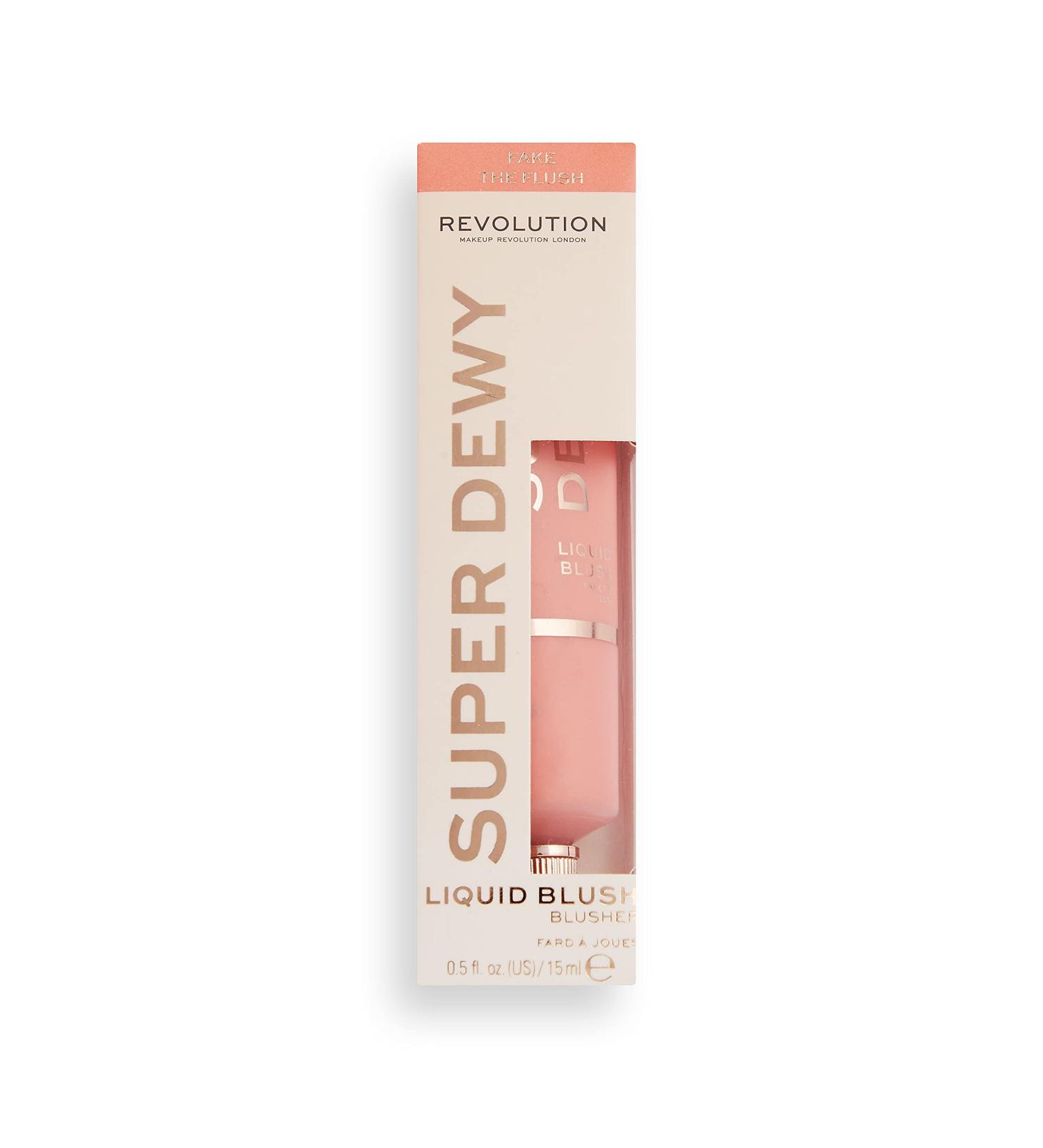 Makeup Revolution Superdewy Liquid Blusher - High Pigmented Face Rouge 15ml | International Shipping Available - Buy Online on GoSupps.com