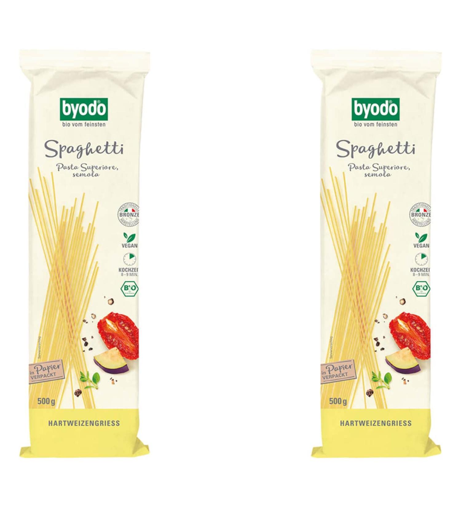 Byodo Organic light spaghetti (2 x 500 g) 2 x 500 gr
