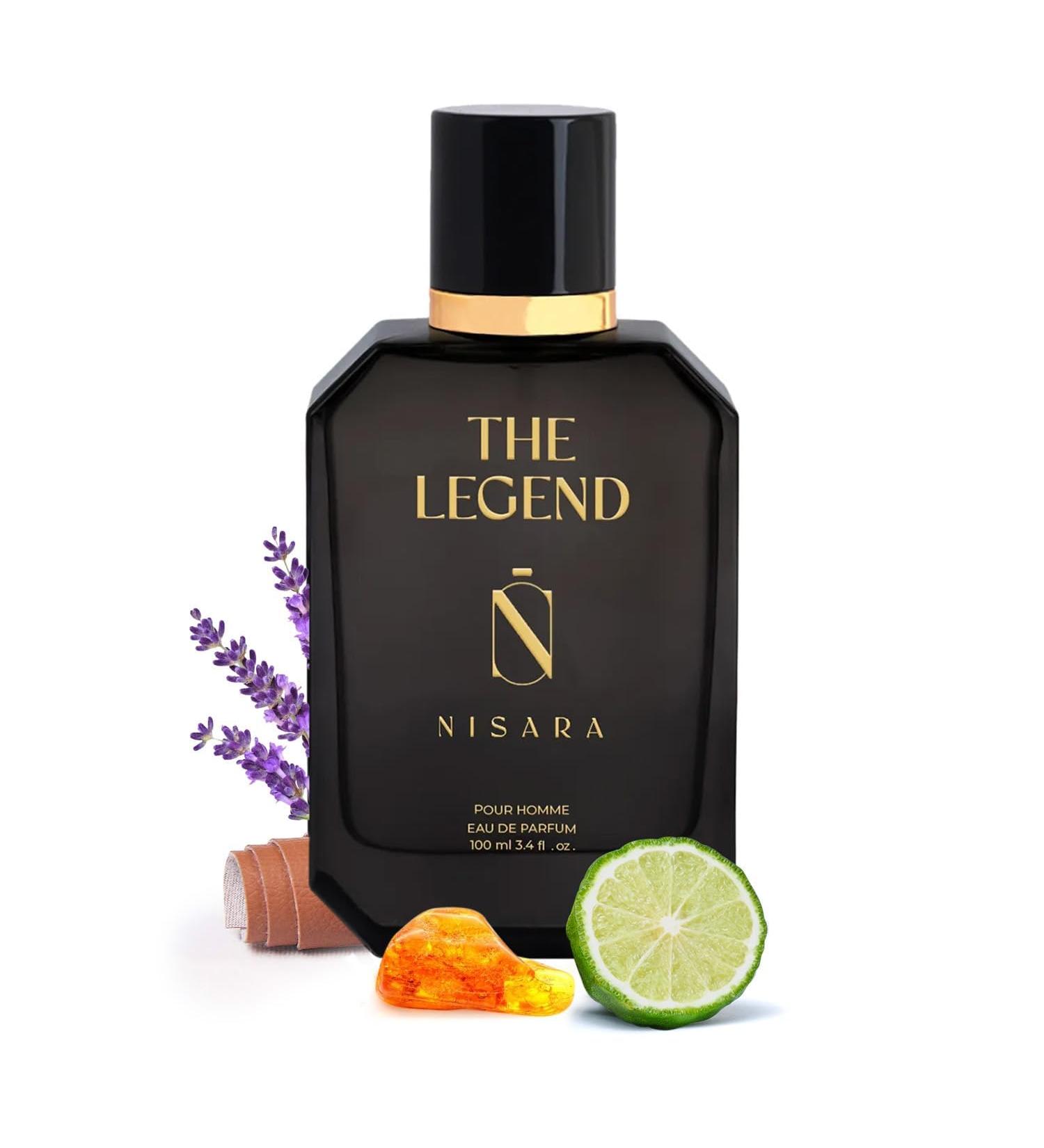 The Legend Perfume For Men - 100 ml | Long Lasting Eau De Parfum | Premium Perfume | Fresh Spicy Fragrance | EDP Scent for men | Premium Perfume - Buy Online on GoSupps.com