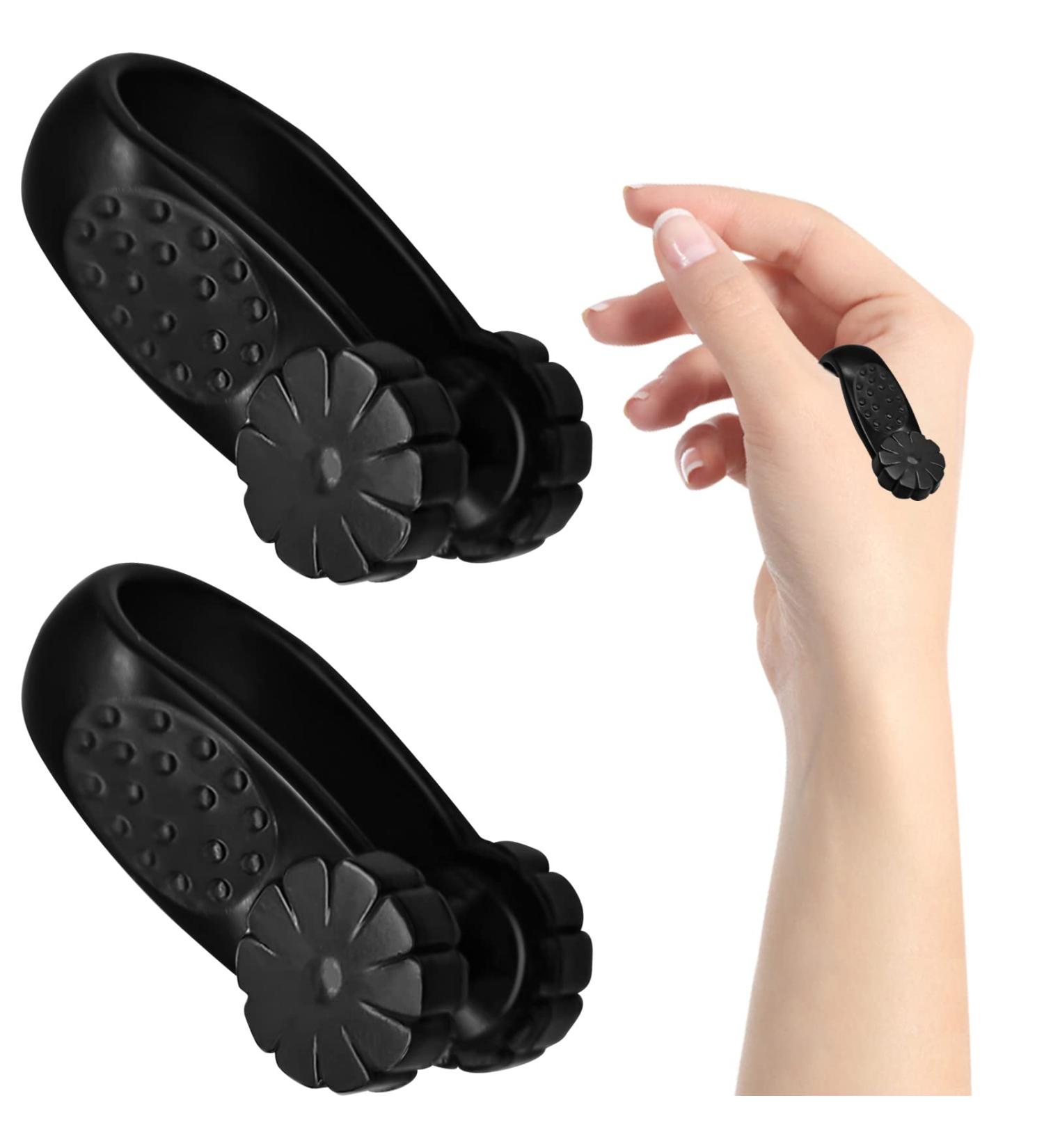 Migraine & Headache Relief Clip - 2 Pack Acupressure Hand Clips for LI4 Pressure Point - Stress & Anxiety Alleviation Device - Buy Online on GoSupps.com