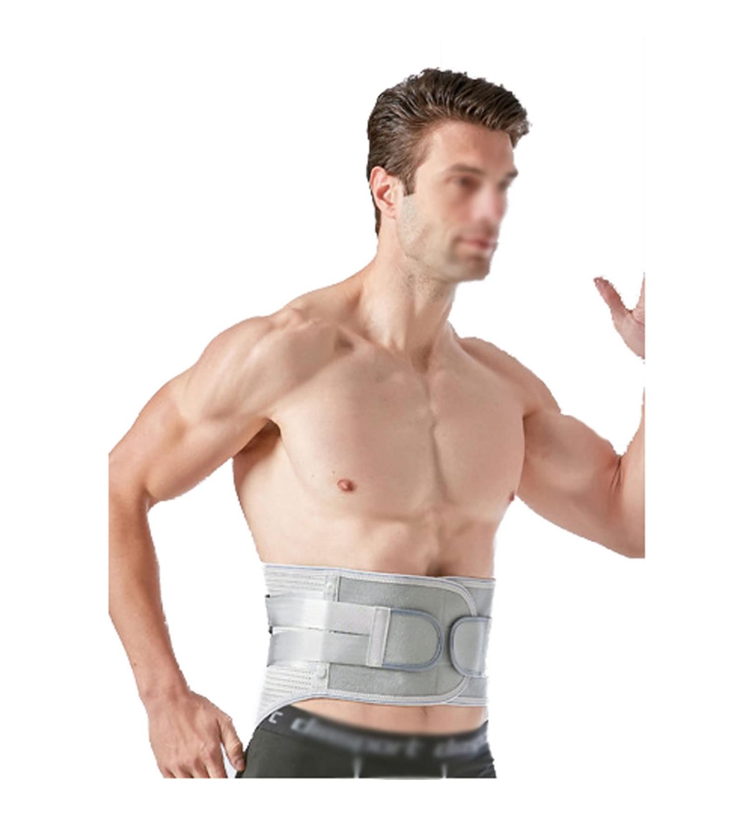Back Support Belt for Lumbar Pain Relief - Adjustable Breathable Mesh XL/XXL | Ideal for Sciatica Scoliosis & Intervertebral Disc Support - Buy Online on GoSupps.com