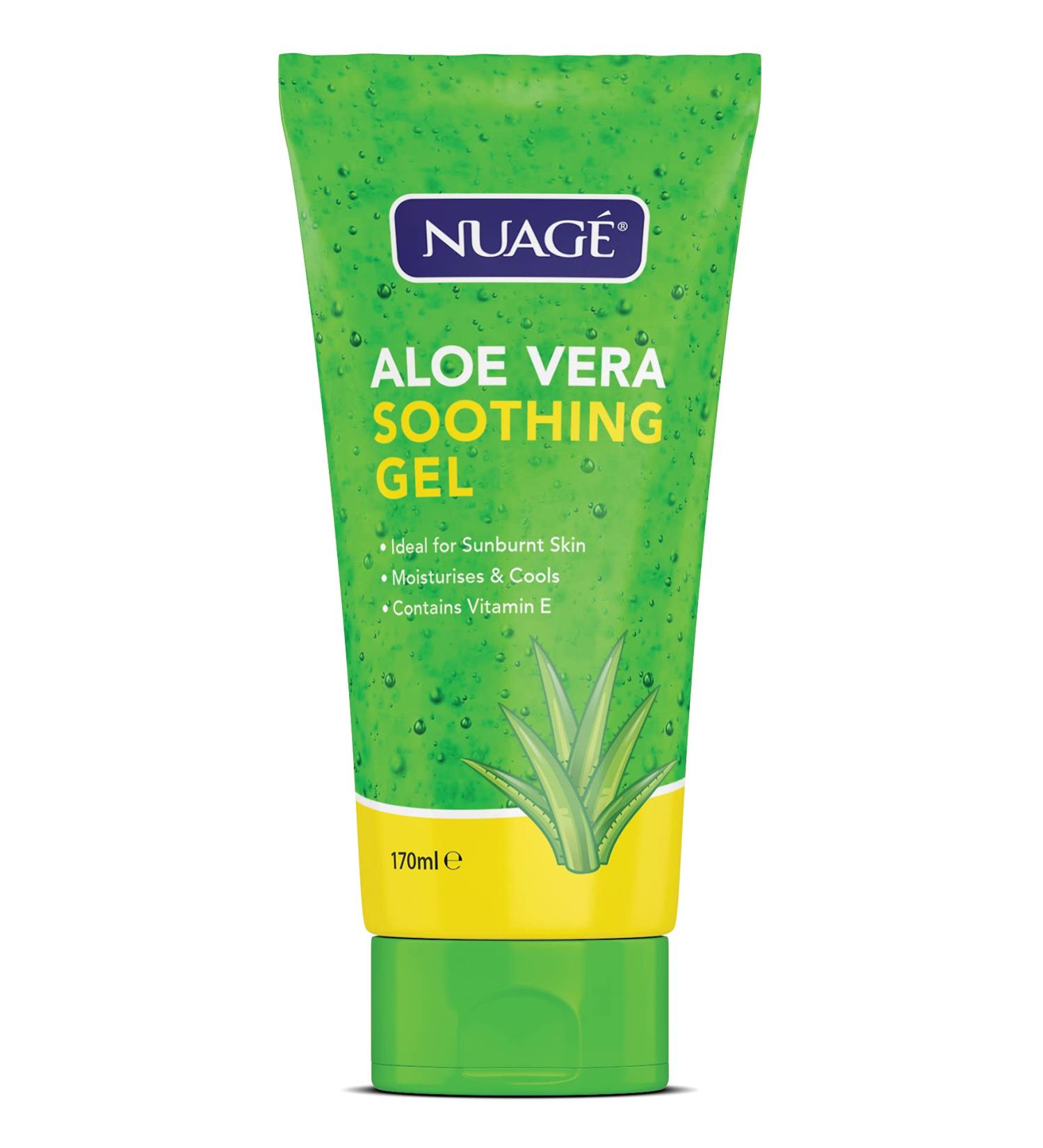 Nuage Aloe Vera Gel Green 170ml - Soothing & Hydrating Skin Care Solution - Buy Online on GoSupps.com