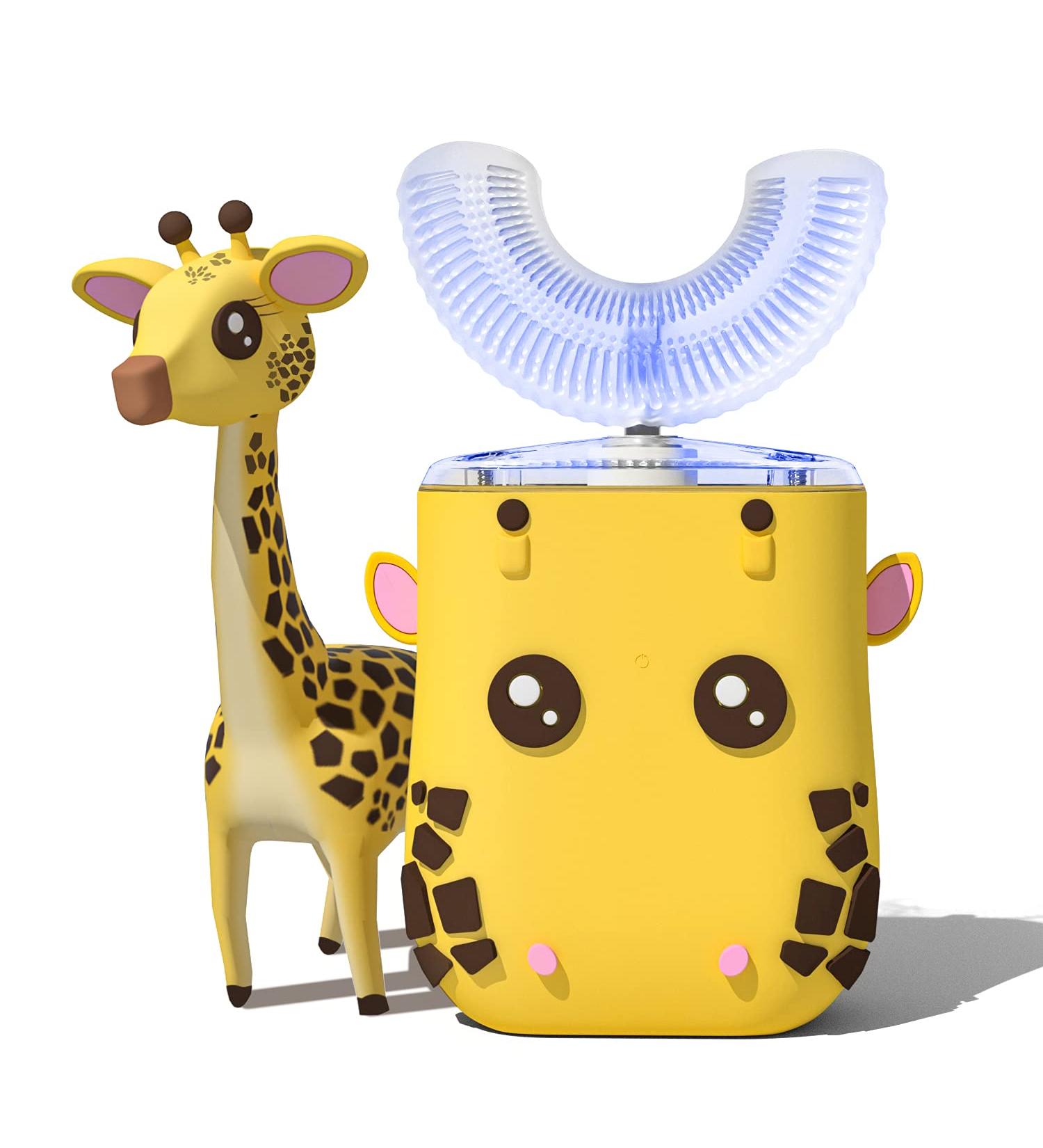 Kids Electric Toothbrush with 5 Cleaning Modes | Rechargeable U-Shaped Toothbrush for Ages 7-15 - Buy Online on GoSupps.com