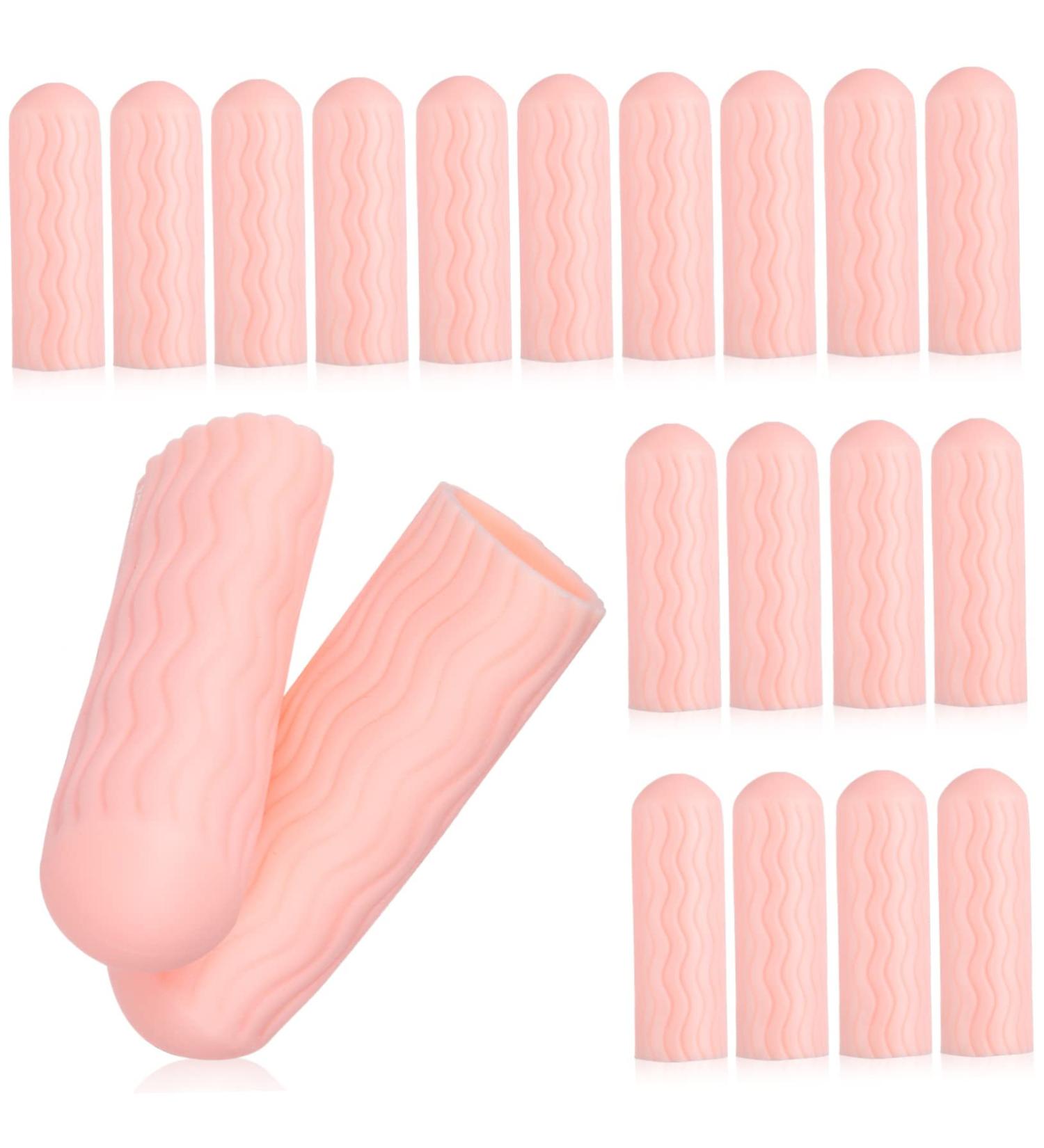 NOLITOY Finger Protection Gel Gloves 10 Pairs Silicone Finger Covers for Men & Women Finger Tip Support & Toe Covers Universal Fit for Enhanced Comfort - Buy Online on GoSupps.com
