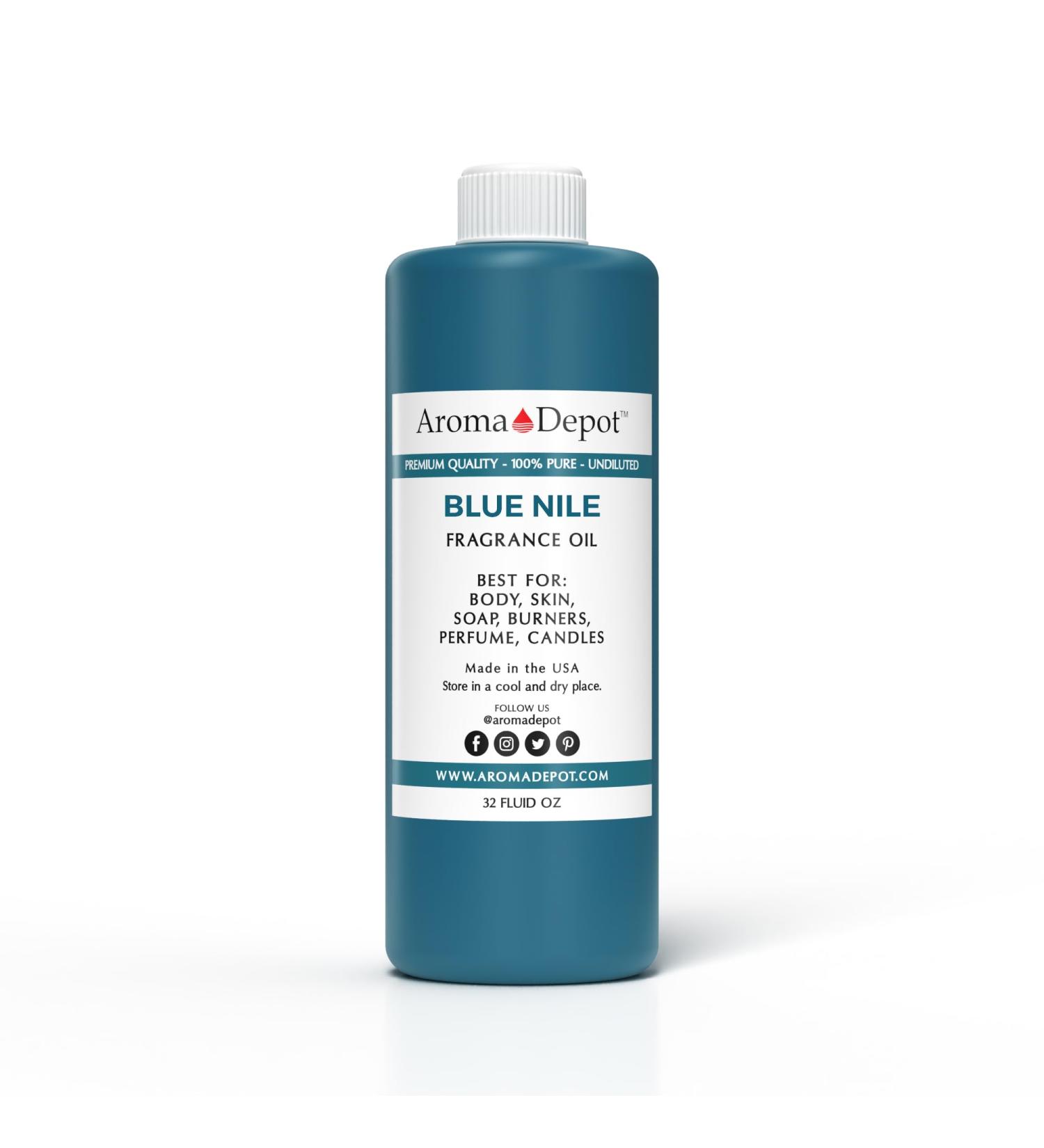 Buy Aroma Depot Blue Nile Fragrance Oil - 32 fl. oz for Soaps Candles Aromatherapy | International Shipping Available - Buy Online on GoSupps.com