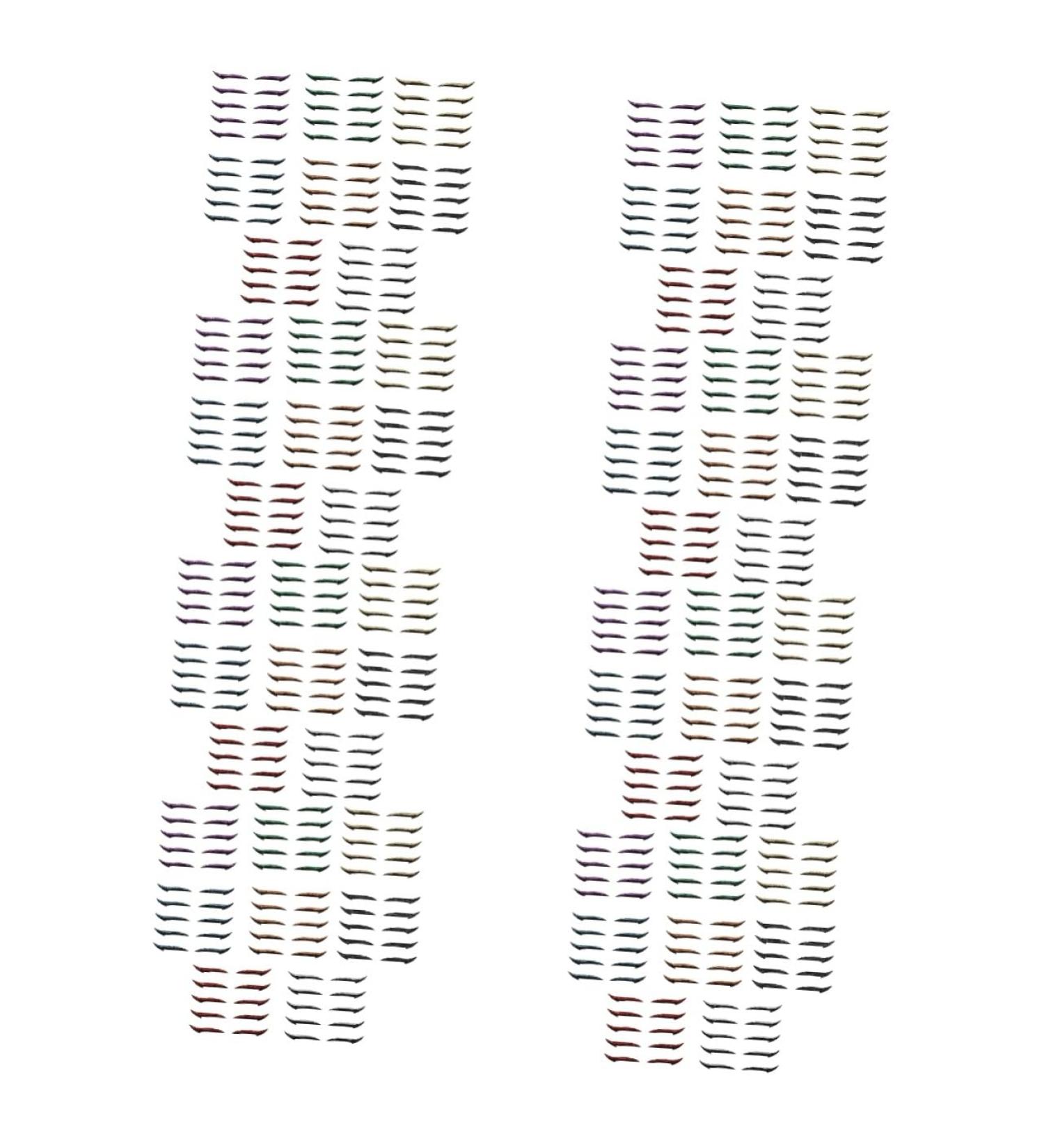 Angoily 320 Pairs Eyeliner Stickers Eye Makeup Tools Stiker Reusable Double Eyelid Tapes Eyes Skin Patch 1 count (Pack of 1) Assorted Colorx8pcs - Buy Online on GoSupps.com