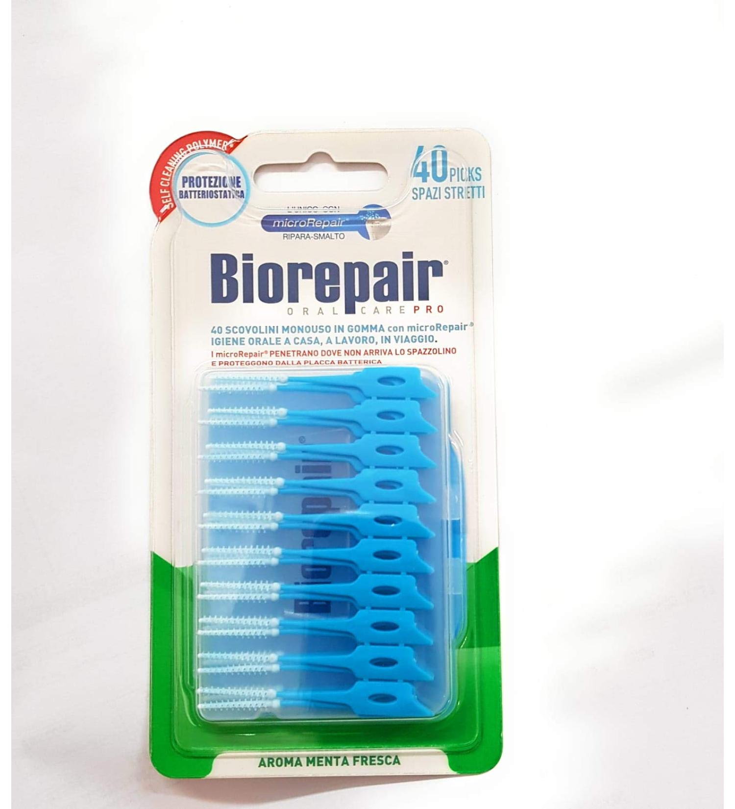 Interdental Brush Elastic Massage Gums Toothpick Fresh Mint Flavored 40 Picks