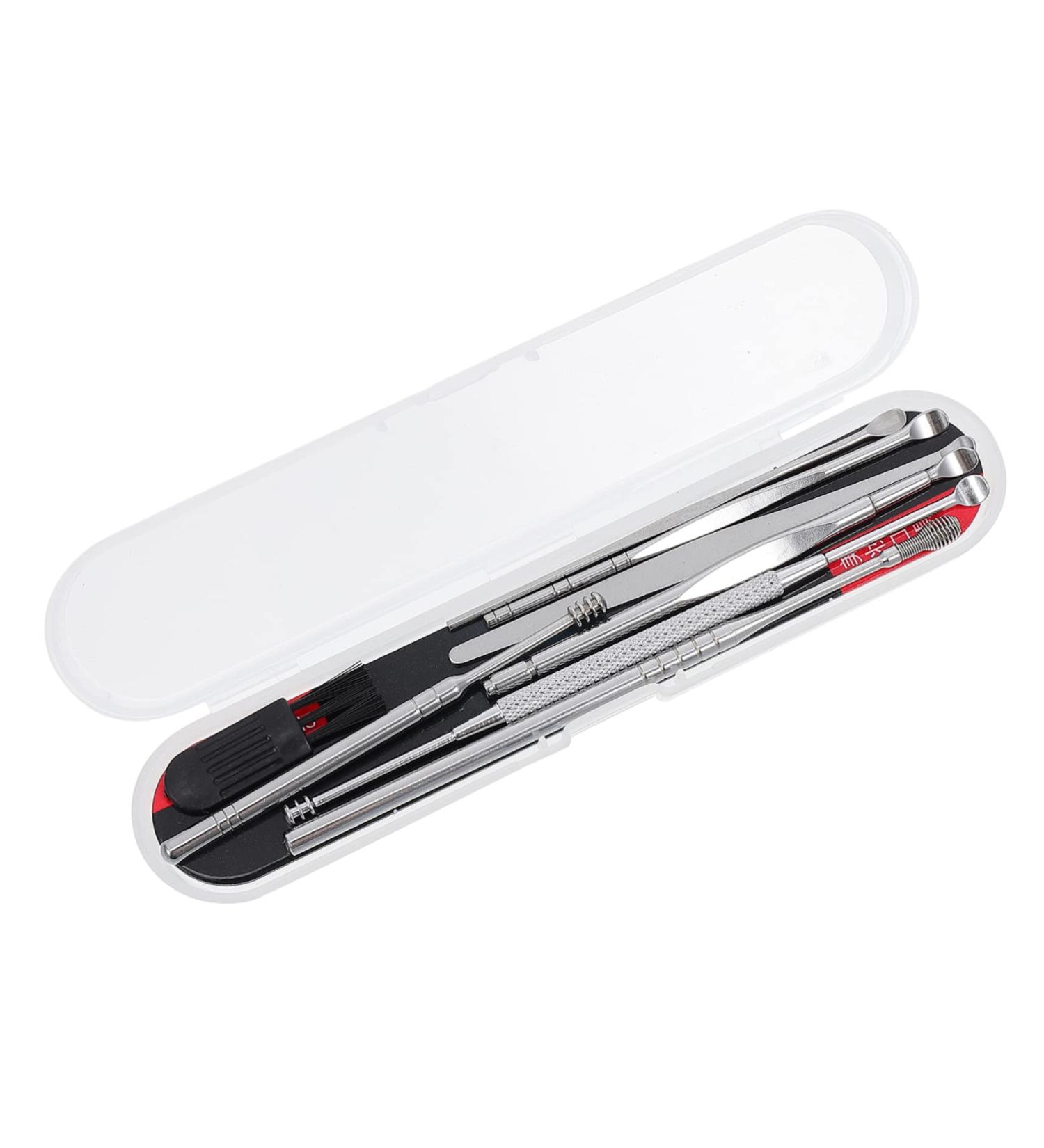 Healvian Ear Cleaning Kit - Set of 8 Ear Spoons for Earwax Removal and Cleaning Supplies - Buy Online on GoSupps.com