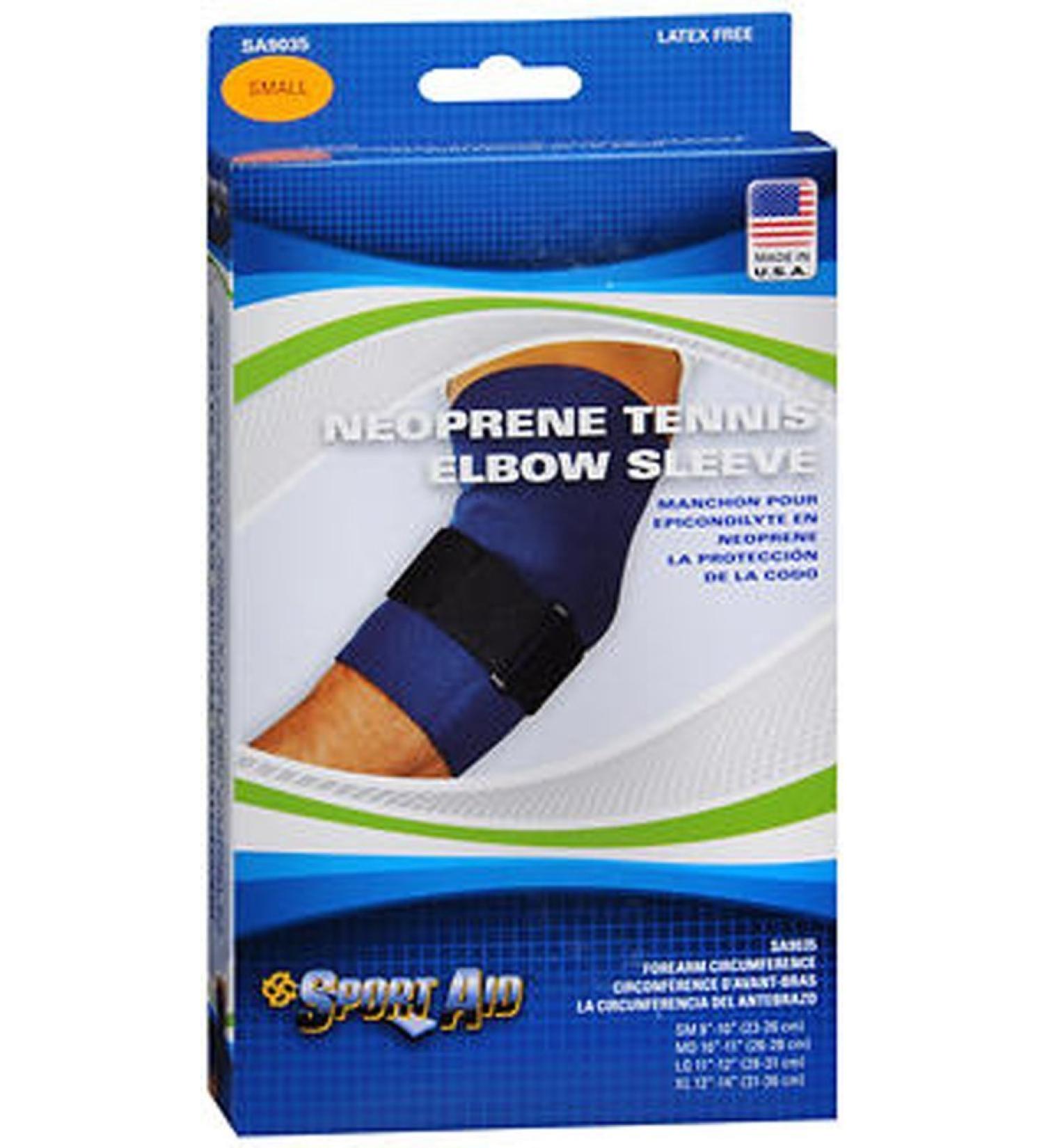 Elbow Brace Neoprene Support Blue Large - 1 ea