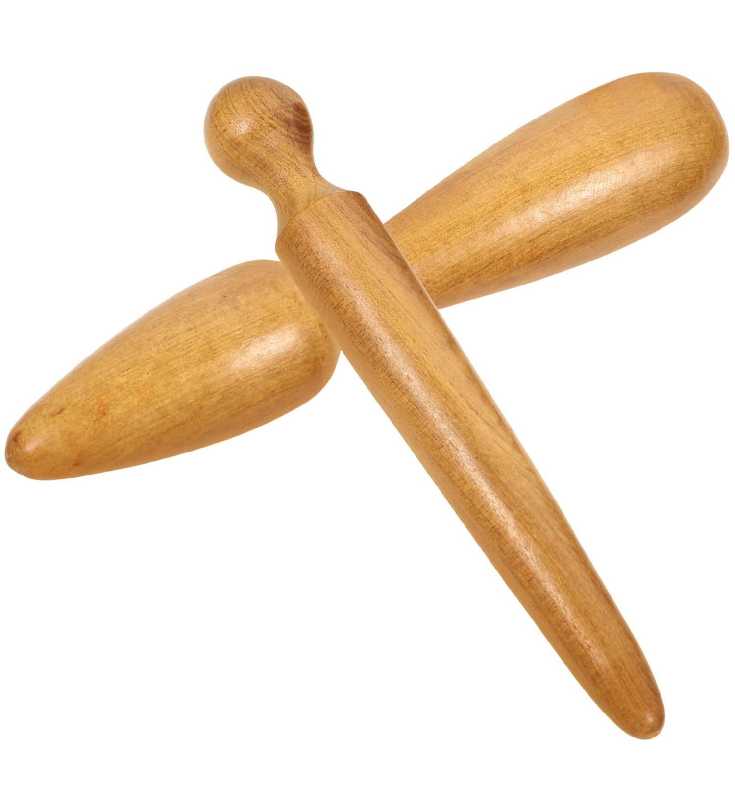 Healeved Thai Massage Facial Tools - Traditional Wooden Sticks for Body Face Neck & Back - Home Health Solutions - Buy Online on GoSupps.com