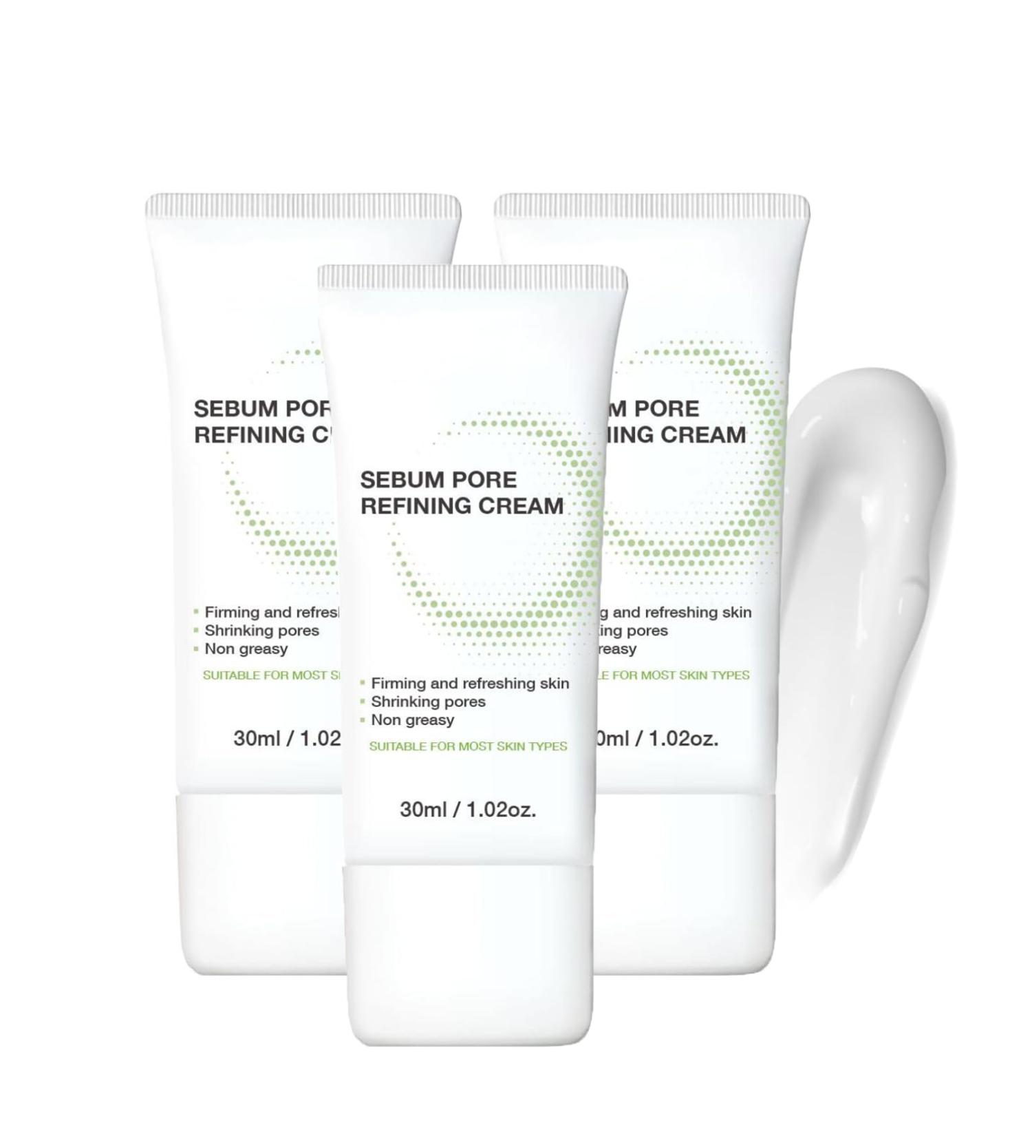 Pore Refiner 30ml | Pore Reducing Tightening Cream | Smoothes and Refines Skin Texture | Refines and Smoothes Skin Texture Unclogs Pores Combination Oily or Blemish-Prone Skin (90ml) - Buy Online on GoSupps.com