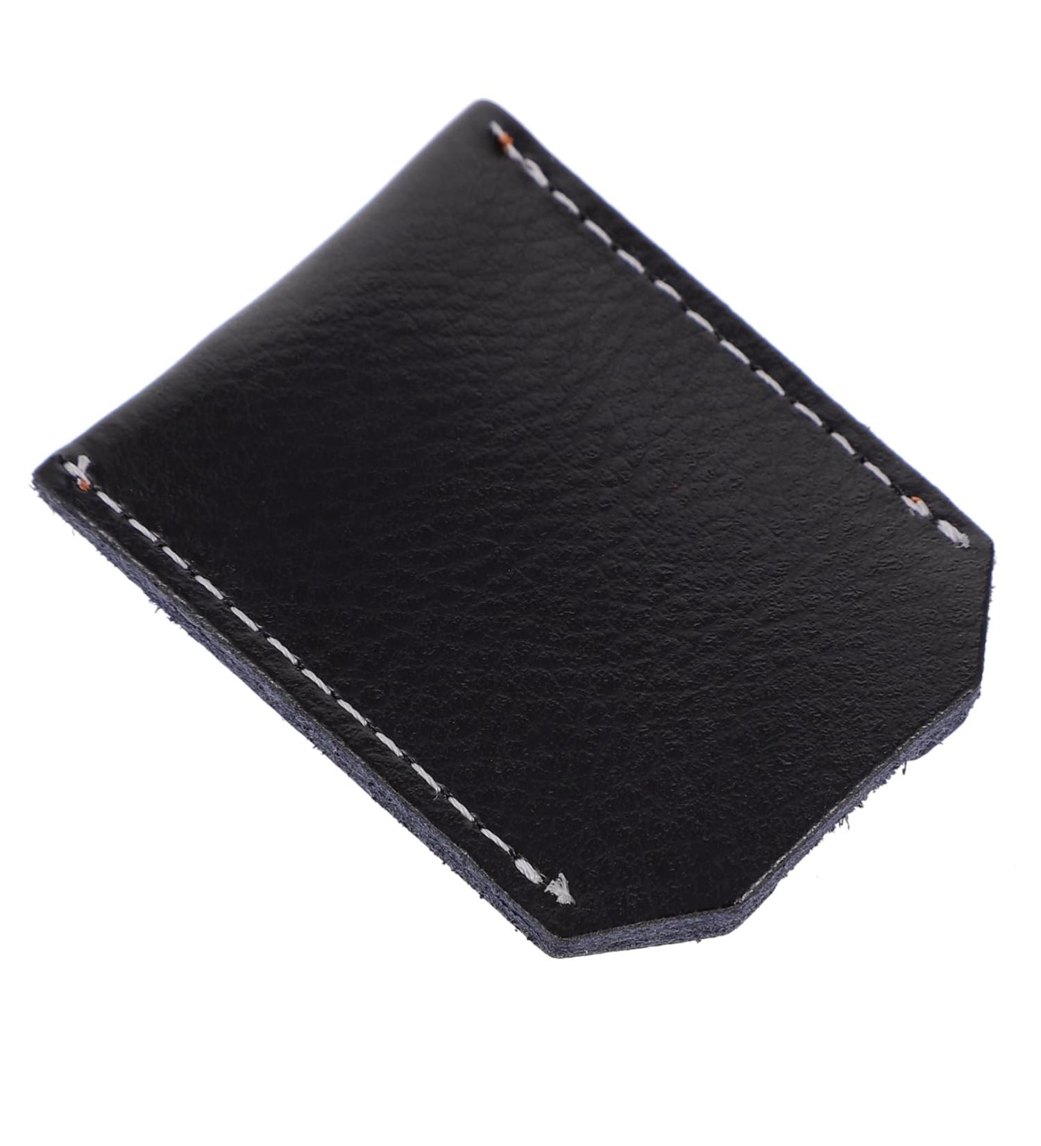 Frcolor Razor Case - Leather Sheath for Safety Razors | Durable PU Protection Cover | 6x4cm Accessories for Barbers & Shaving - Buy Online on GoSupps.com
