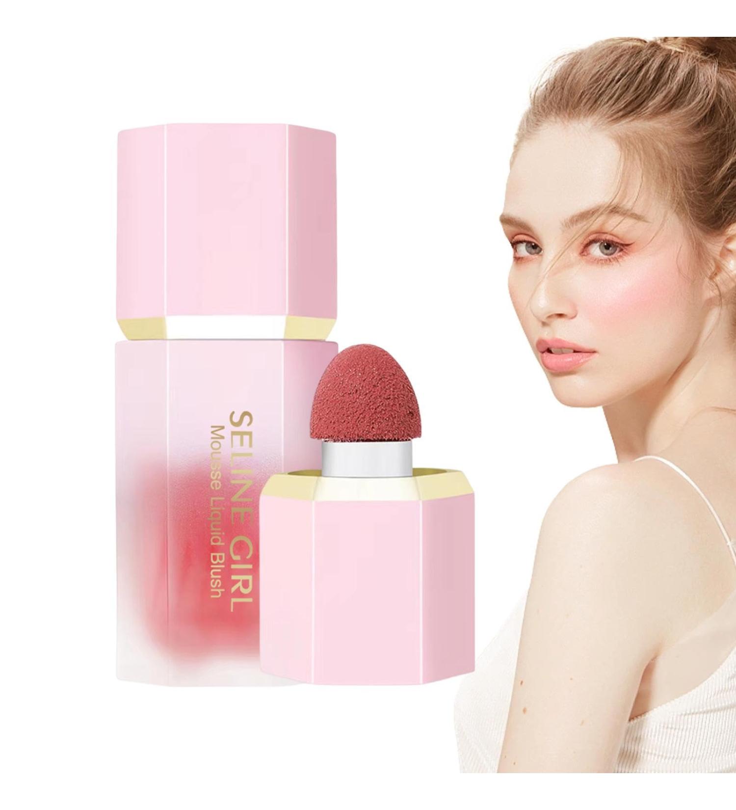 Blushes Liquid - Natural Looking Smudge Proof Makeup Liquid Blushes - Blushes Stick for Cheeks Lips and Eyelids Natural and Vibrant Blushes for Cheeks and Lips Littryee 04# - Buy Online on GoSupps.com