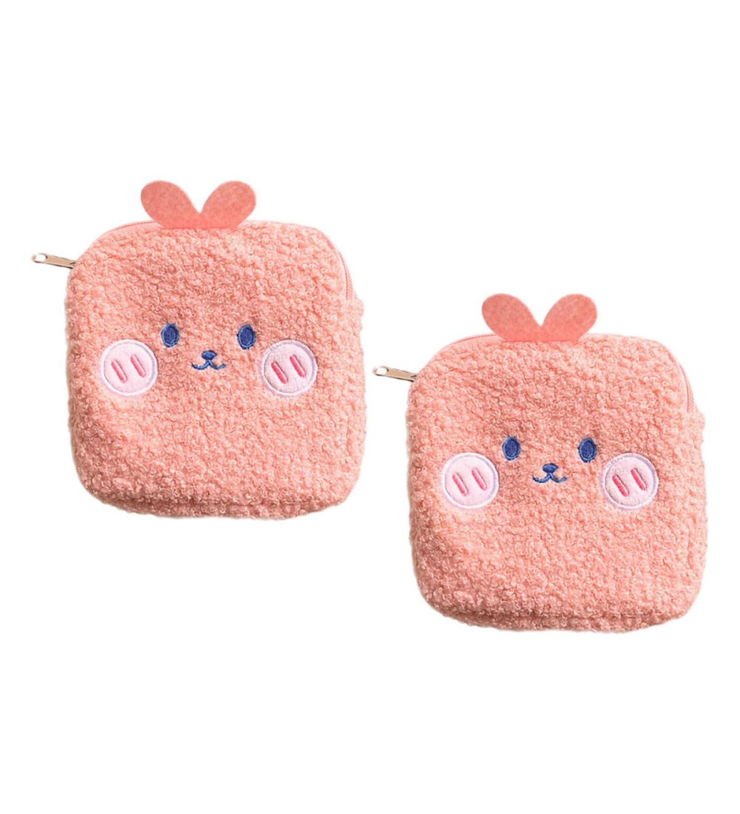 Shop Lurrose 2-Storage Bag for Women Tampon Holder Nursing Pillow Pocket & Plush Jewelry Zip Organizer Ideal for Breastfeeding & Bandages International Shipping! - Buy Online on GoSupps.com