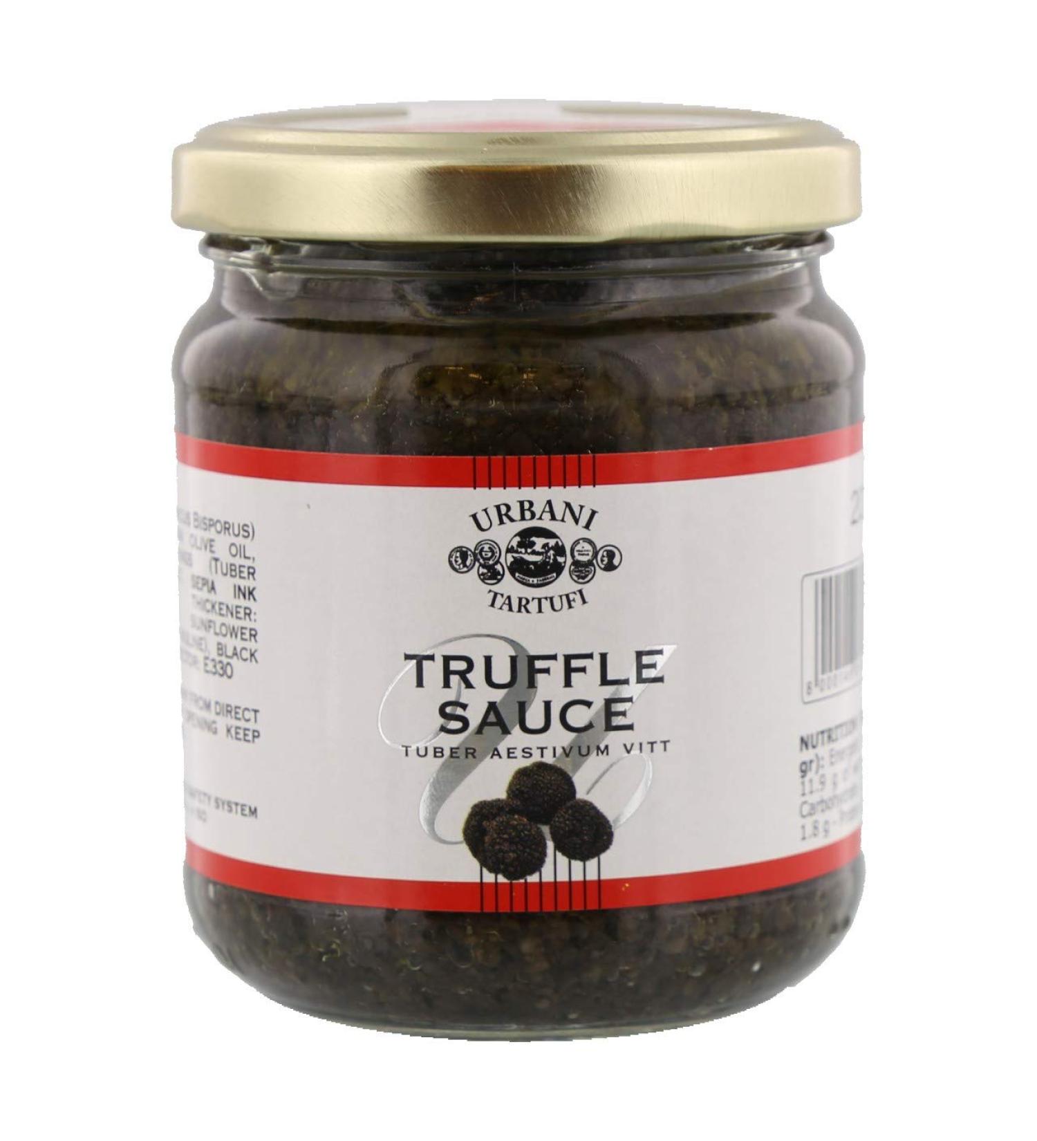 Urbani truffle sauce summer truffle mushroom - glass 200 grams