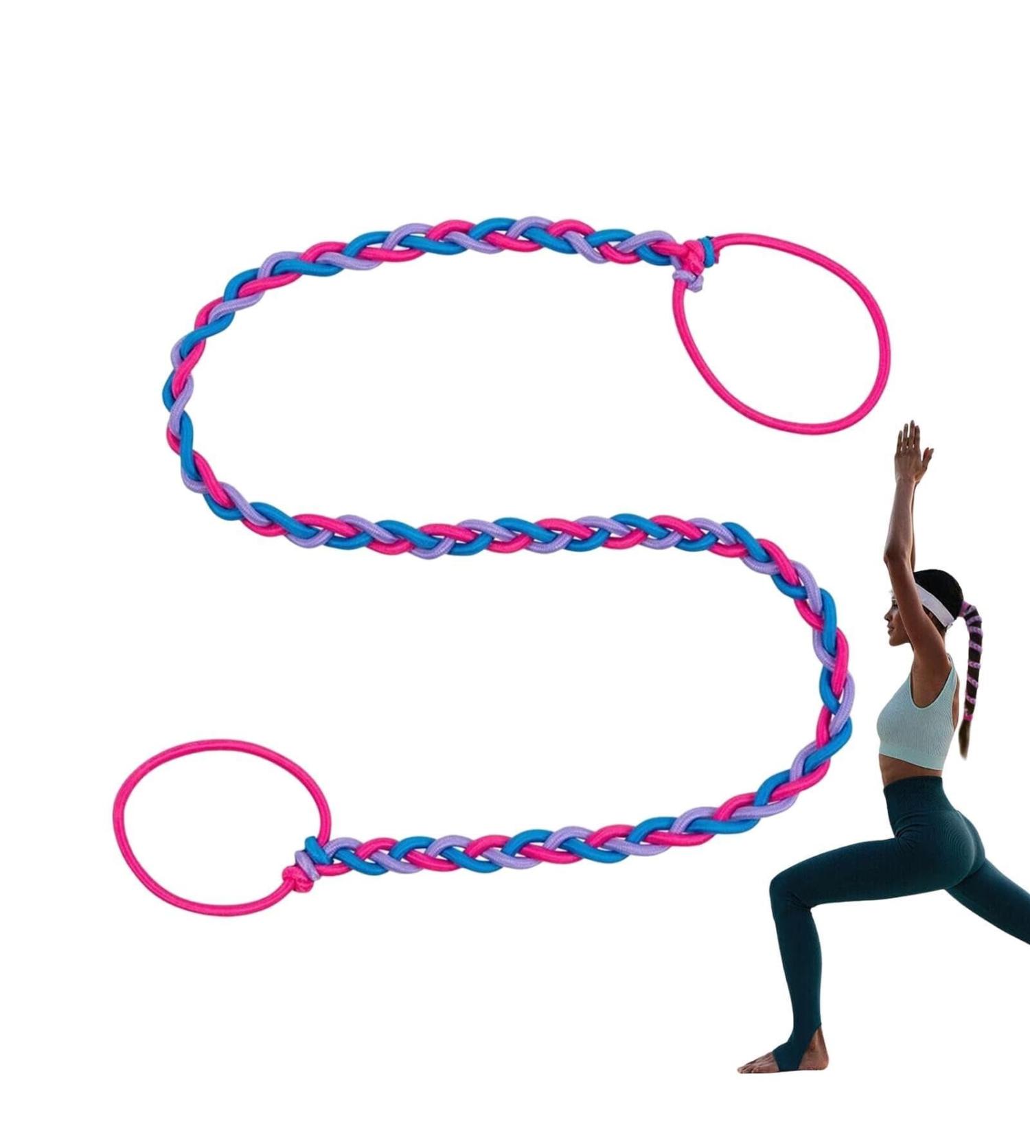 Ponytail Holders Elastic Hair Ties For Thick Hair Colorful Long Hair Tie Scrunchies No Damage For Wind Water Sport Strong Braided Pony Tails Hair Ties Keep Hair No Mess For Gym Swimming Diving(Mult Multi-colored - Buy Online on GoSupps.com