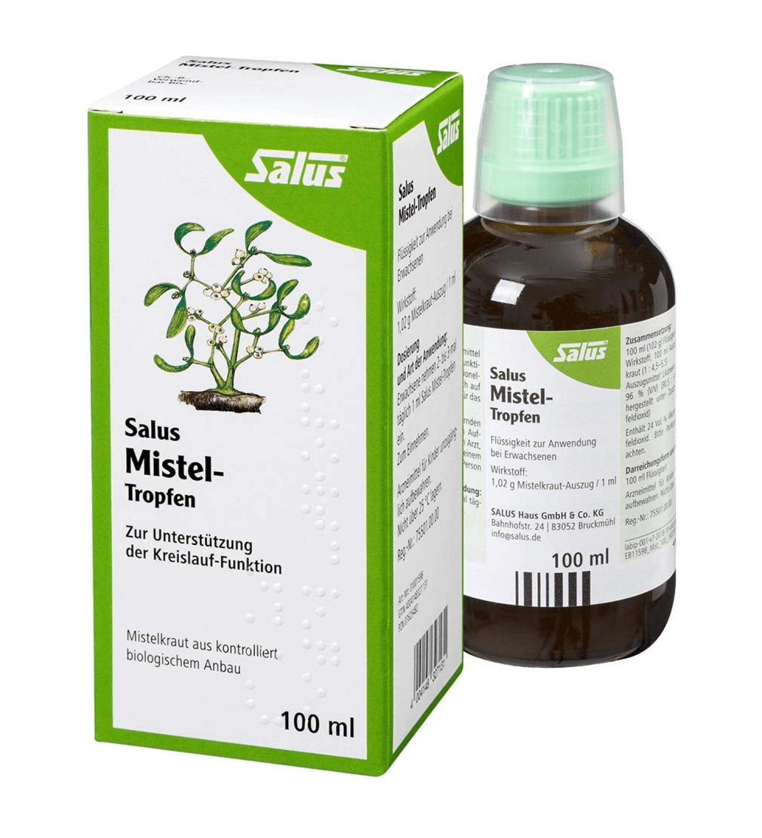Salus Organic Mistletoe Drops 100 ml