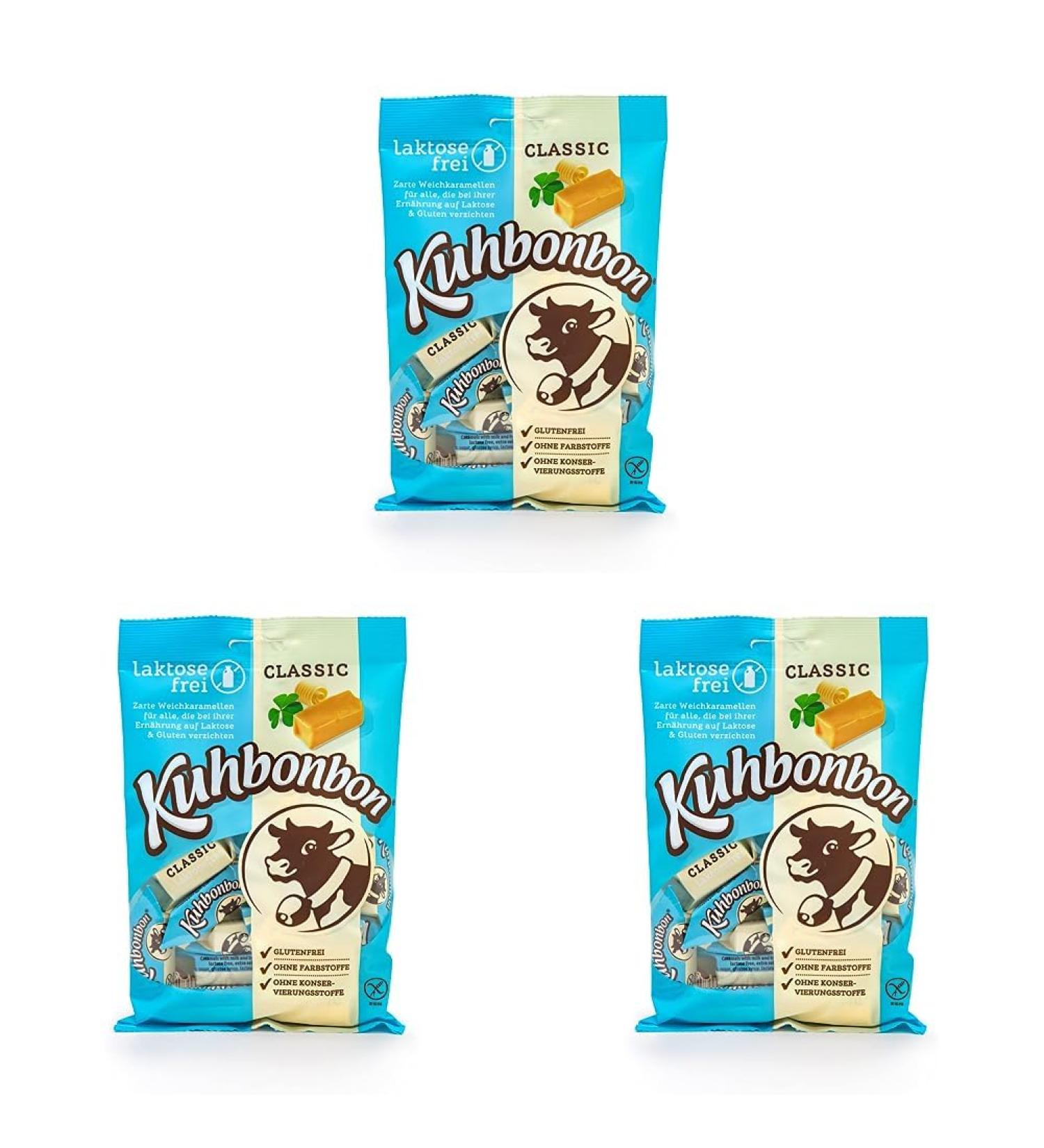 Caramel Candies Cow Candy - Lactose Free 175g (Pack of 3) | Delicious International Treats - Buy Online on GoSupps.com