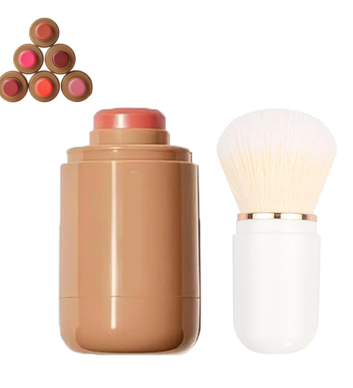 Pocket Blush Stick 3-In-1 Buildable Natural Matte Blush Stick for Cheek Eyes Lips Hydrating Formula Non-Greasy Long Lasting Smooth Blush Stick (Juice box 1 Pcs) Juice Box 1 count (Pack of 1) - Buy Online on GoSupps.com