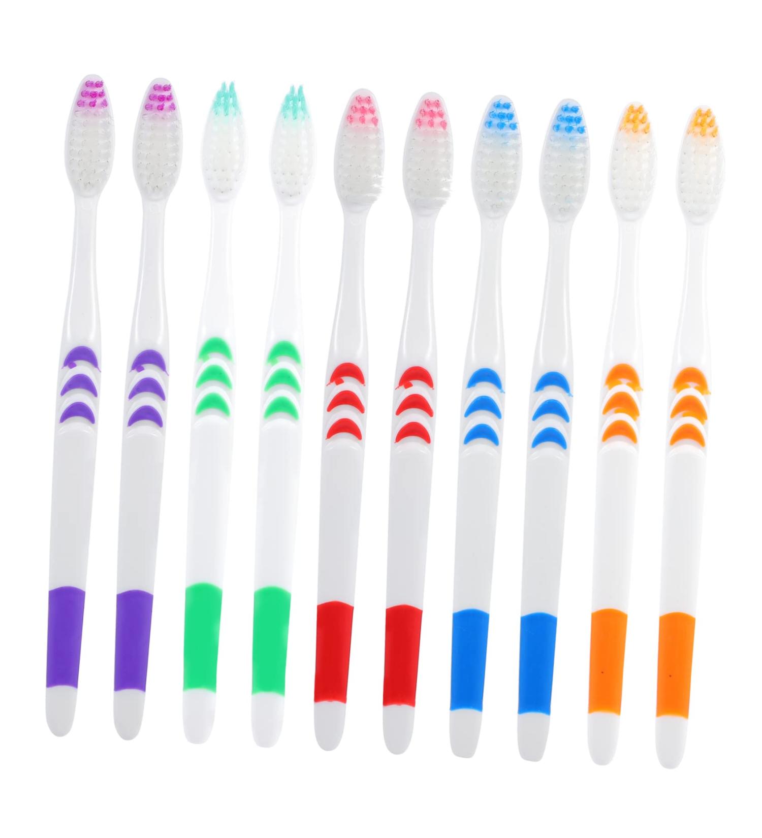 Gatuida 30pcs Disposable Soft Fur Travel Toothbrushes - Ideal for Health & Hygiene - Buy Online on GoSupps.com