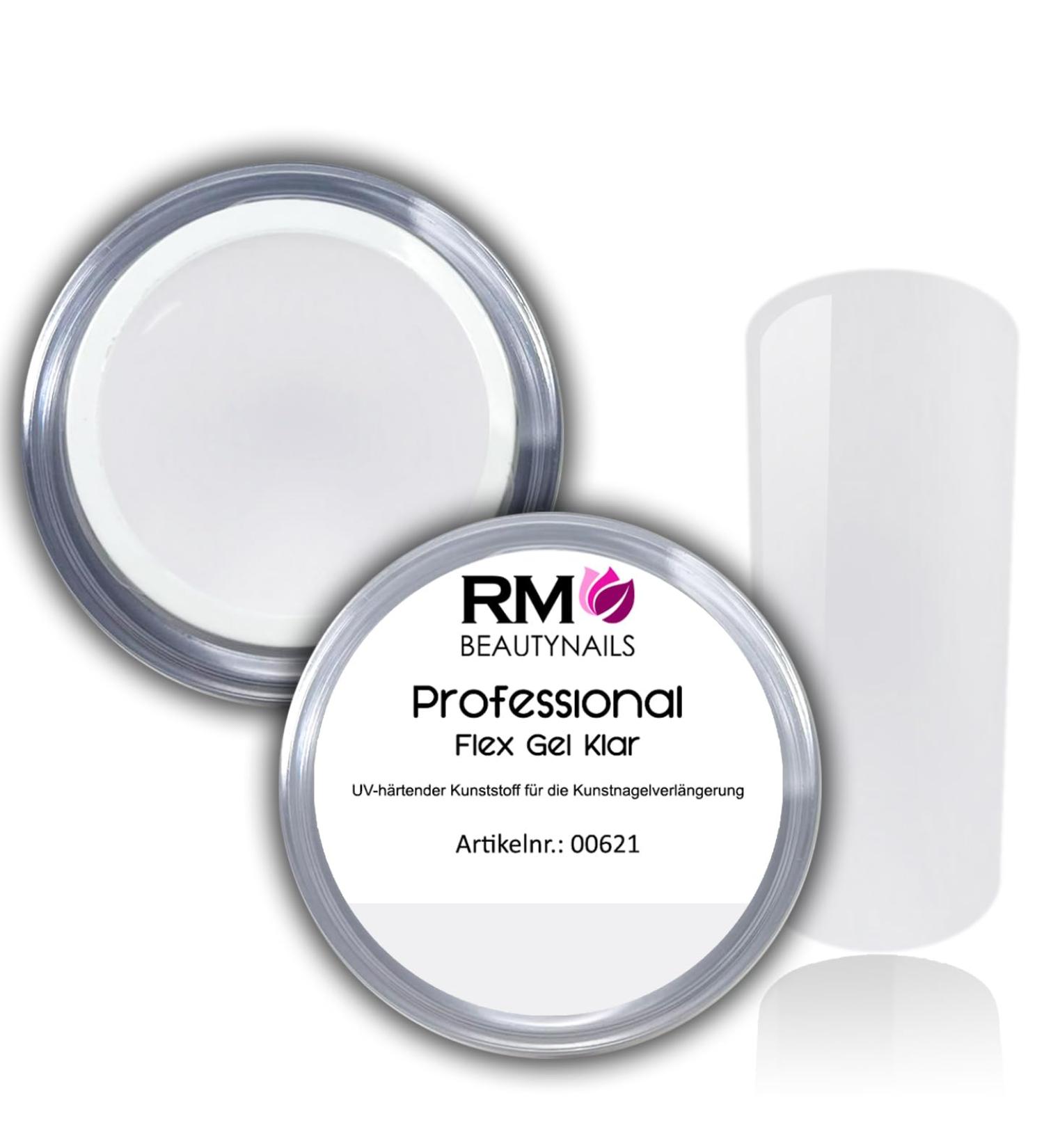 Professional Flexgel Flexible Builder Gel | Clear Thick Viscosity for LED & UV | 5ml Pack - Buy Online on GoSupps.com