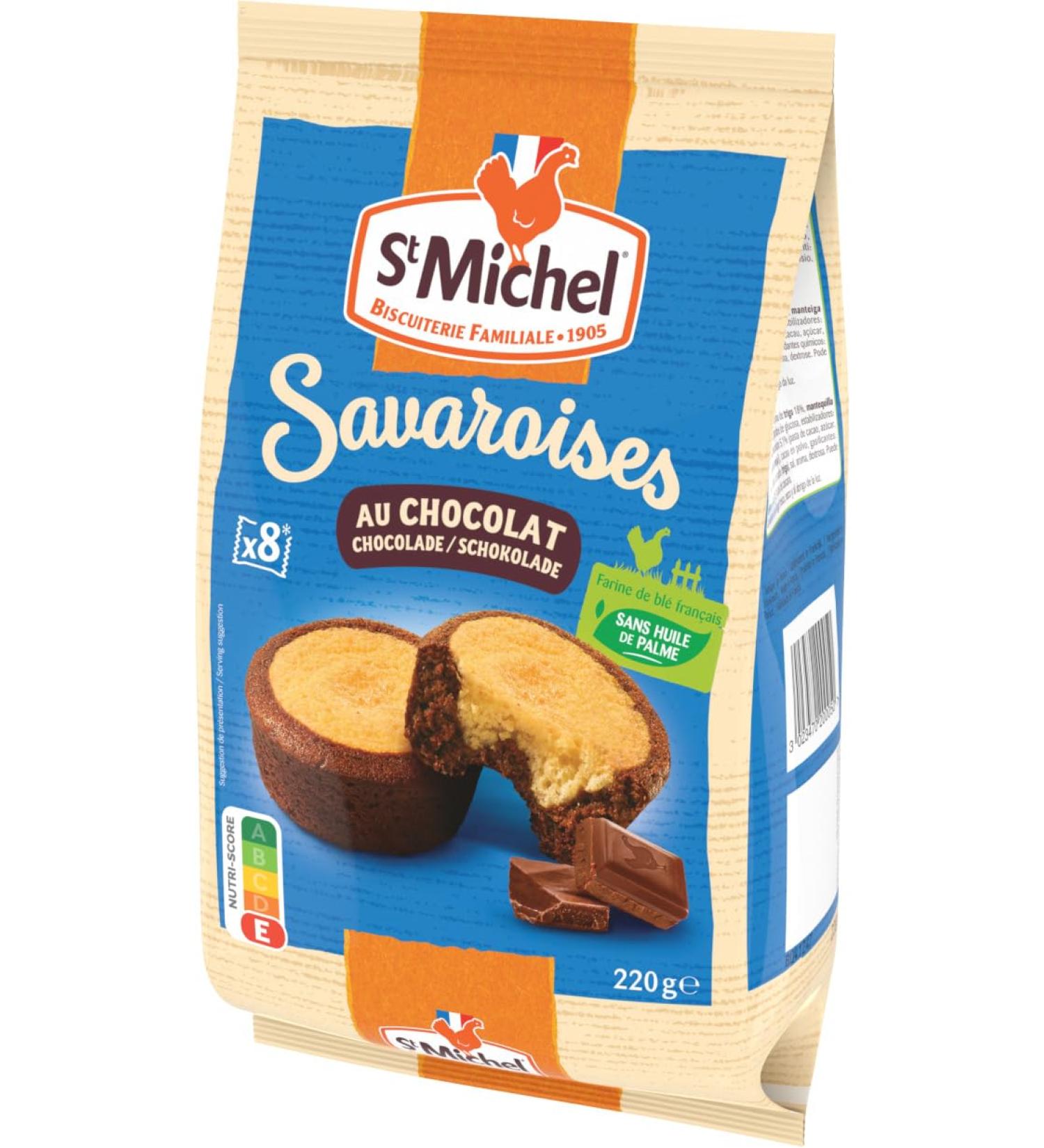  St Michel St-Michel Savaroises Au Chocolat Eggs 220 g Pack of 12 - Buy Online on GoSupps.com
