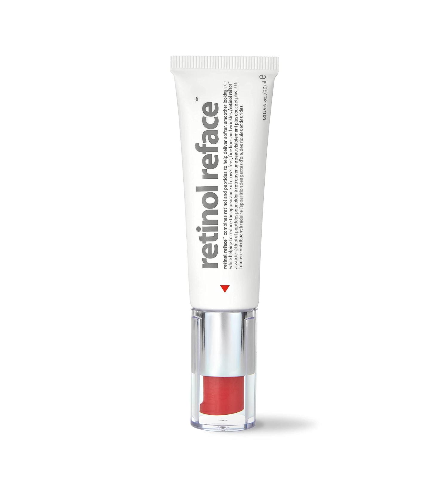 INDEED LABS Retinol Reface Wrinkle Repair Cream 1.0 fl oz - Vitamin A & Bakuchiol for Younger Skin - Buy Online on GoSupps.com