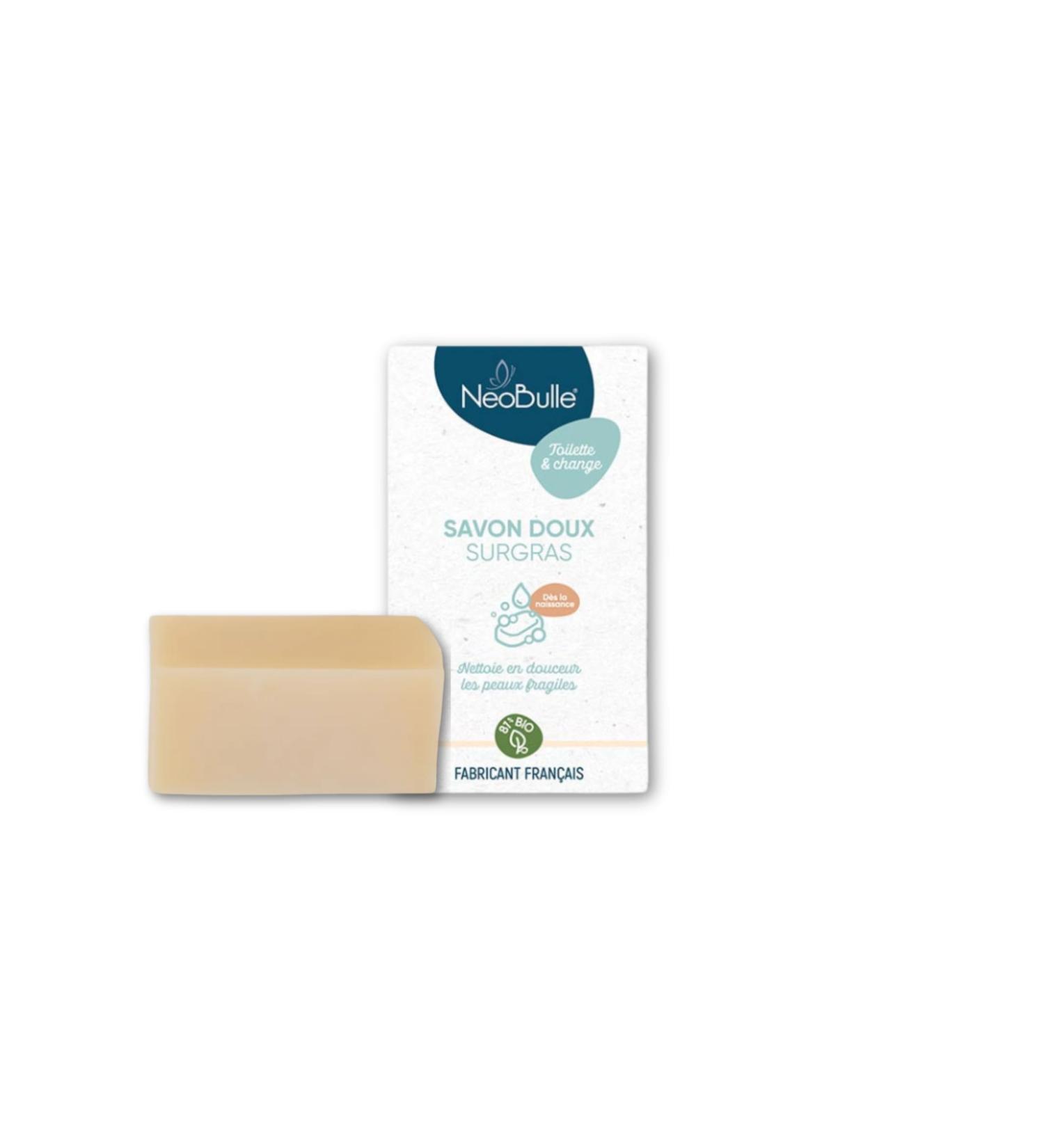  NEOBULLE N obulle Toilet and Diaper Changing Gentle Organic Superfat Soap 100g for Normal Skin - Buy Online on GoSupps.com