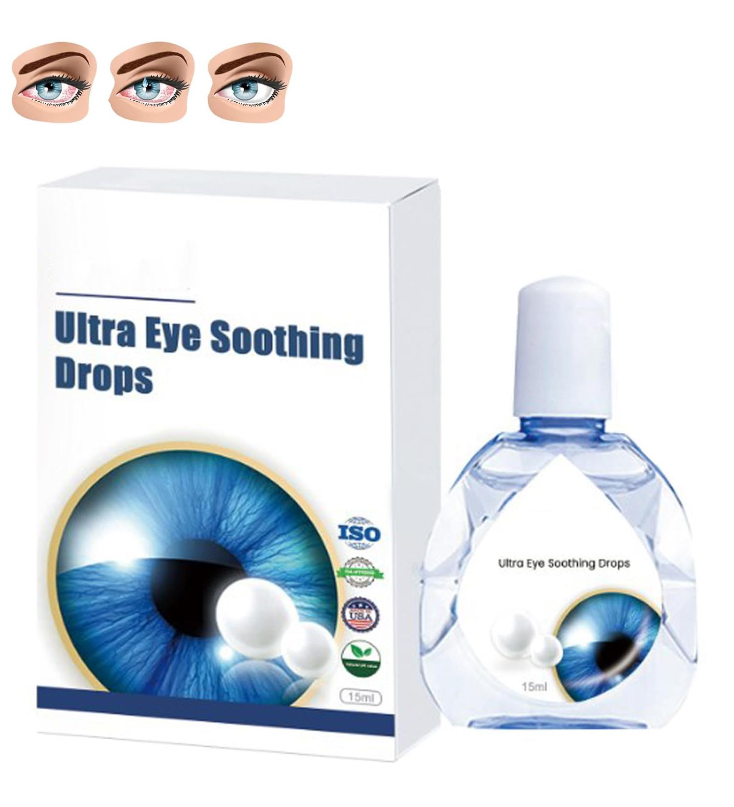 Presbyopia Recovery Treatment Drops Eye Drops for Dry Eyes Presbyopia Eyedrops for Dry Eye Eyedrops Balanced Ph Eye Therapy Drops Clear Eyes Redness Relief (1 Pcs) - Buy Online on GoSupps.com