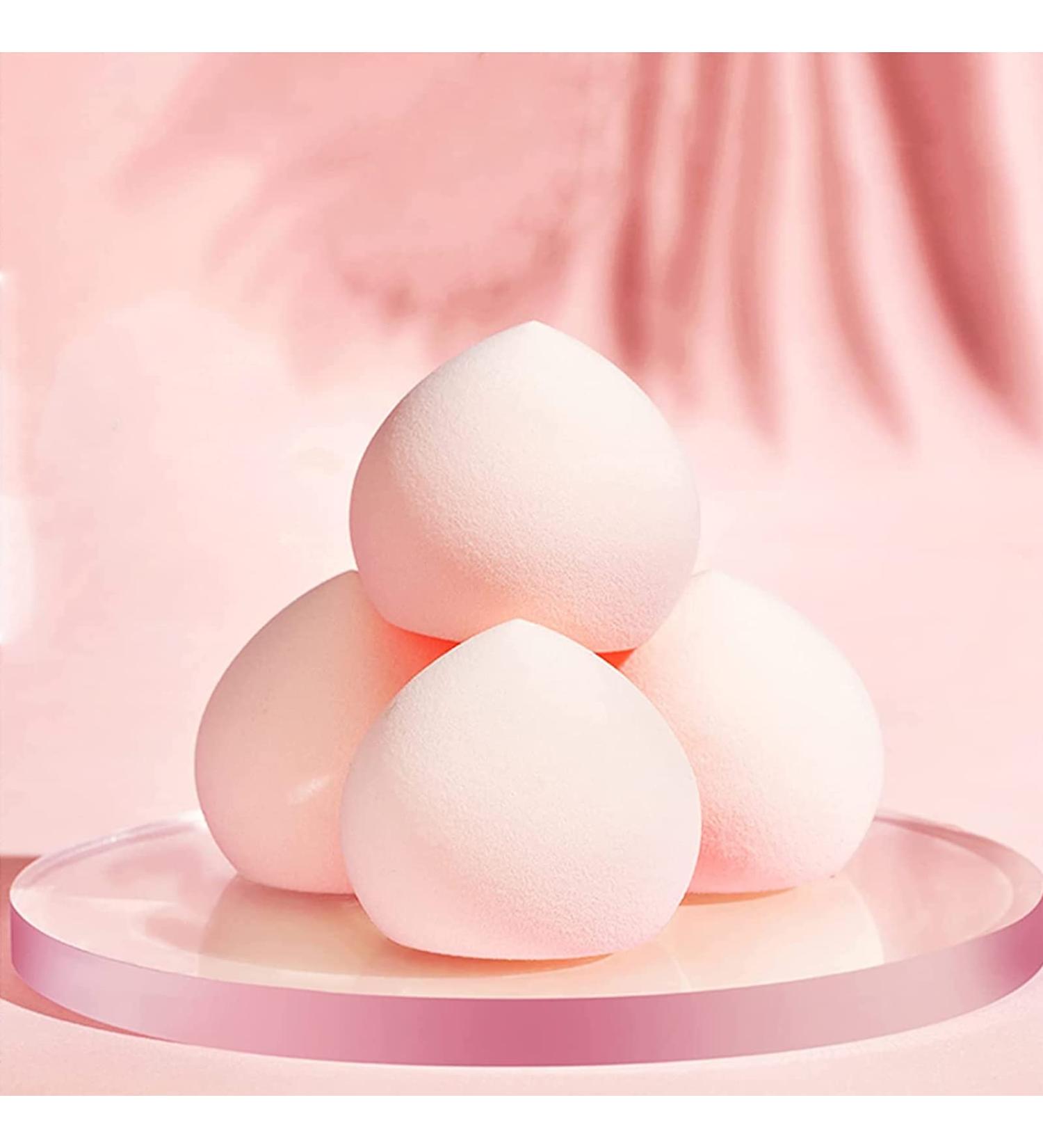 4Pcs Ultra Soft Marshmallow Makeup Sponges - Latex-Free & Friendly Beauty Blenders for Flawless Foundation & Concealer Application - Buy Online on GoSupps.com