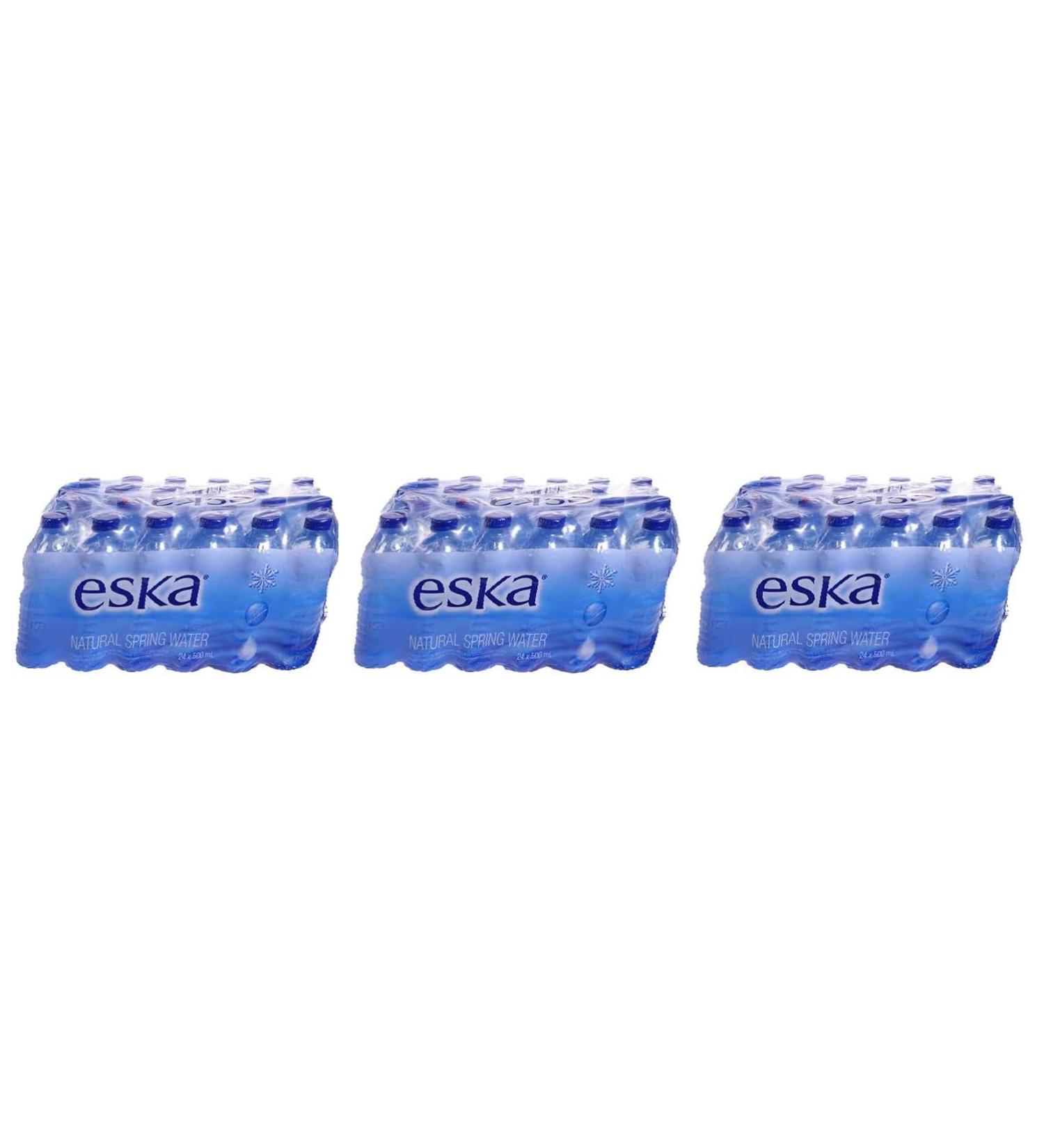 ESKA Spring Water - 2 Unit(s)-Each Unit is 24 X(500ML) (3-500ML)