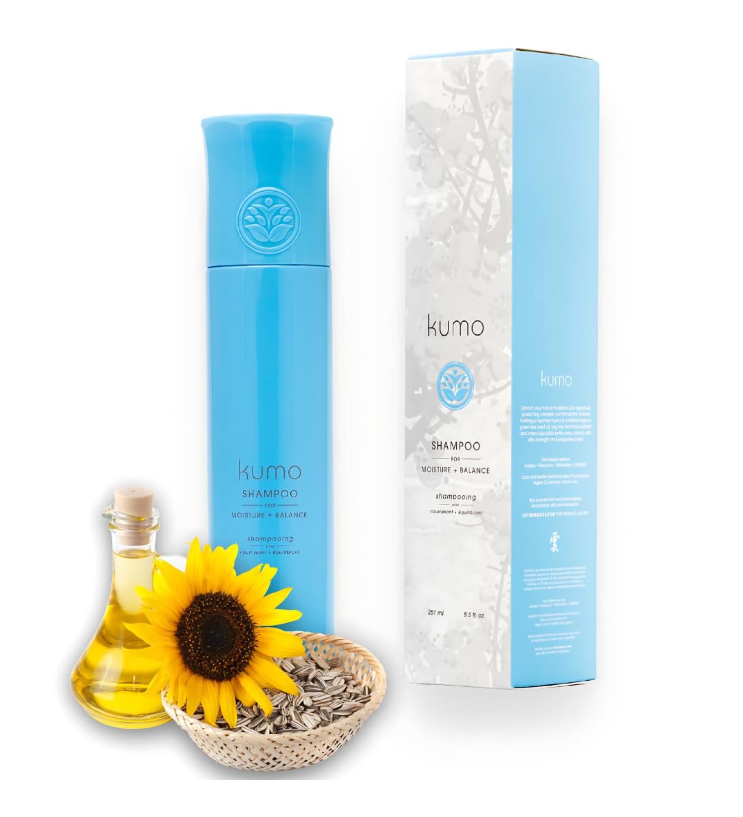 Kumo Conditioner for Moisture & Balance | Sulfate-Free Paraben-Free Restorative Conditioner for Dry Damaged Frizzy Hair - International Shipping Available - Buy Online on GoSupps.com