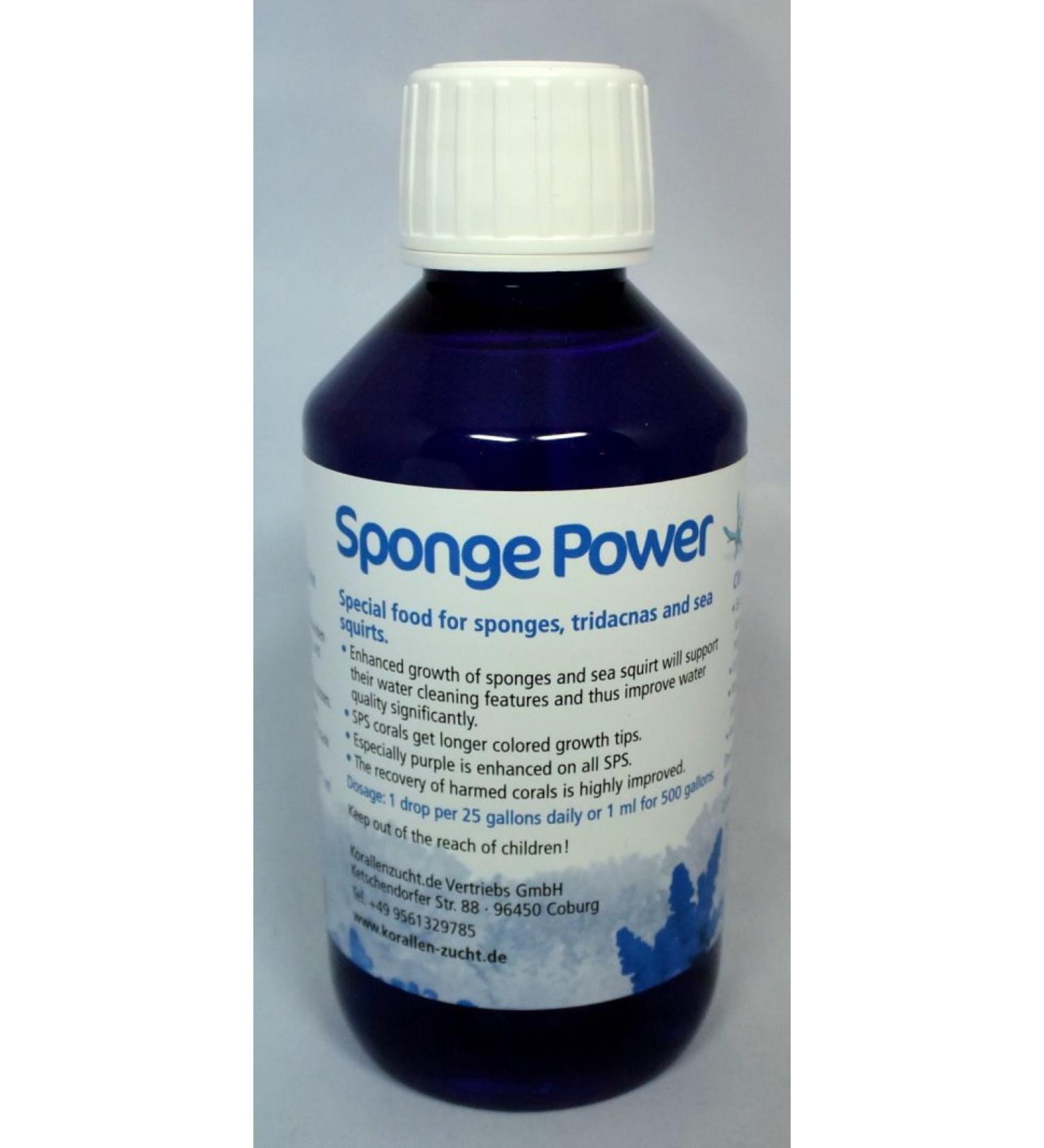 Coral zucht. of Sponge Power concentrate, 1st Pack (1 x 10 ML)